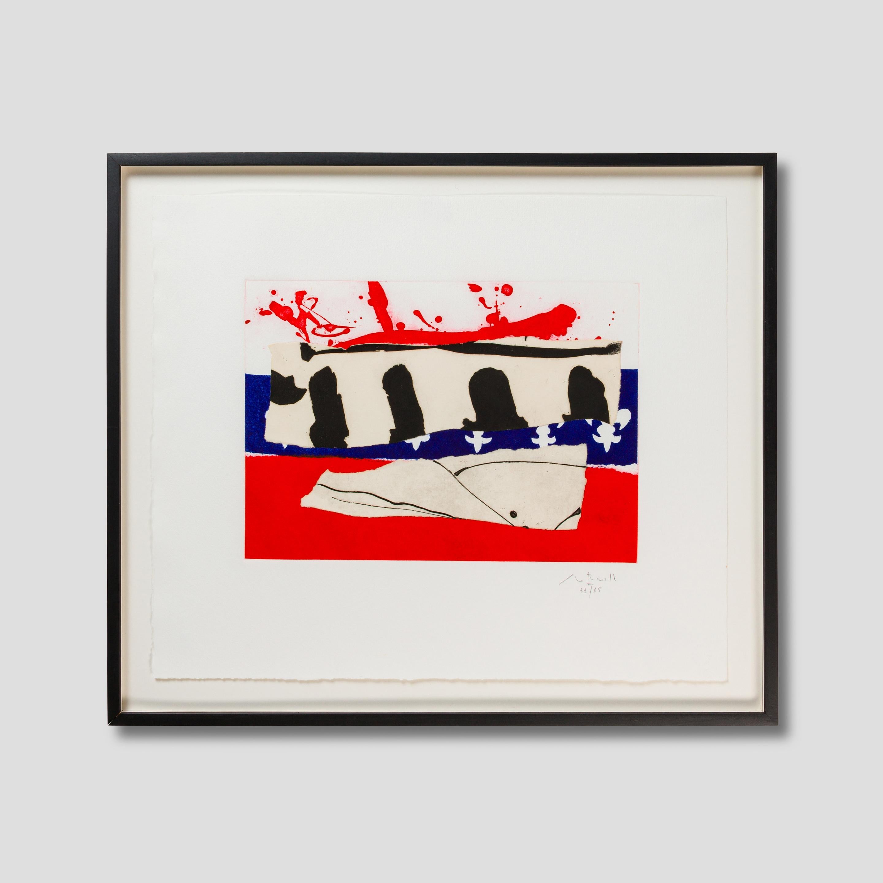 French Revolution Bicentennial Suite lll - Print by Robert Motherwell