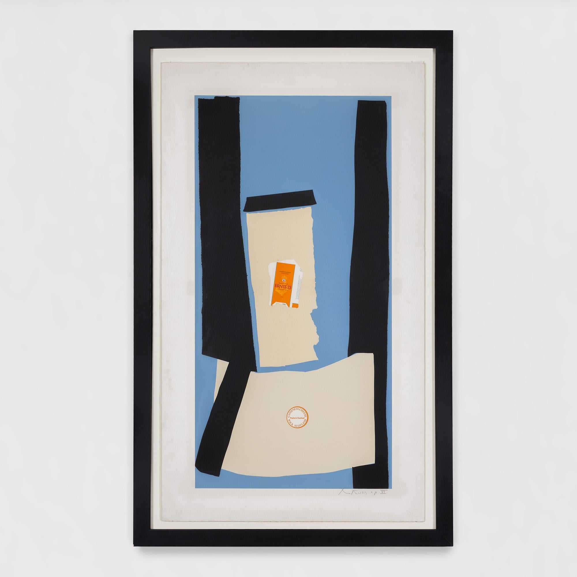 Robert Motherwell Abstract Print - Harvest, In Scotland