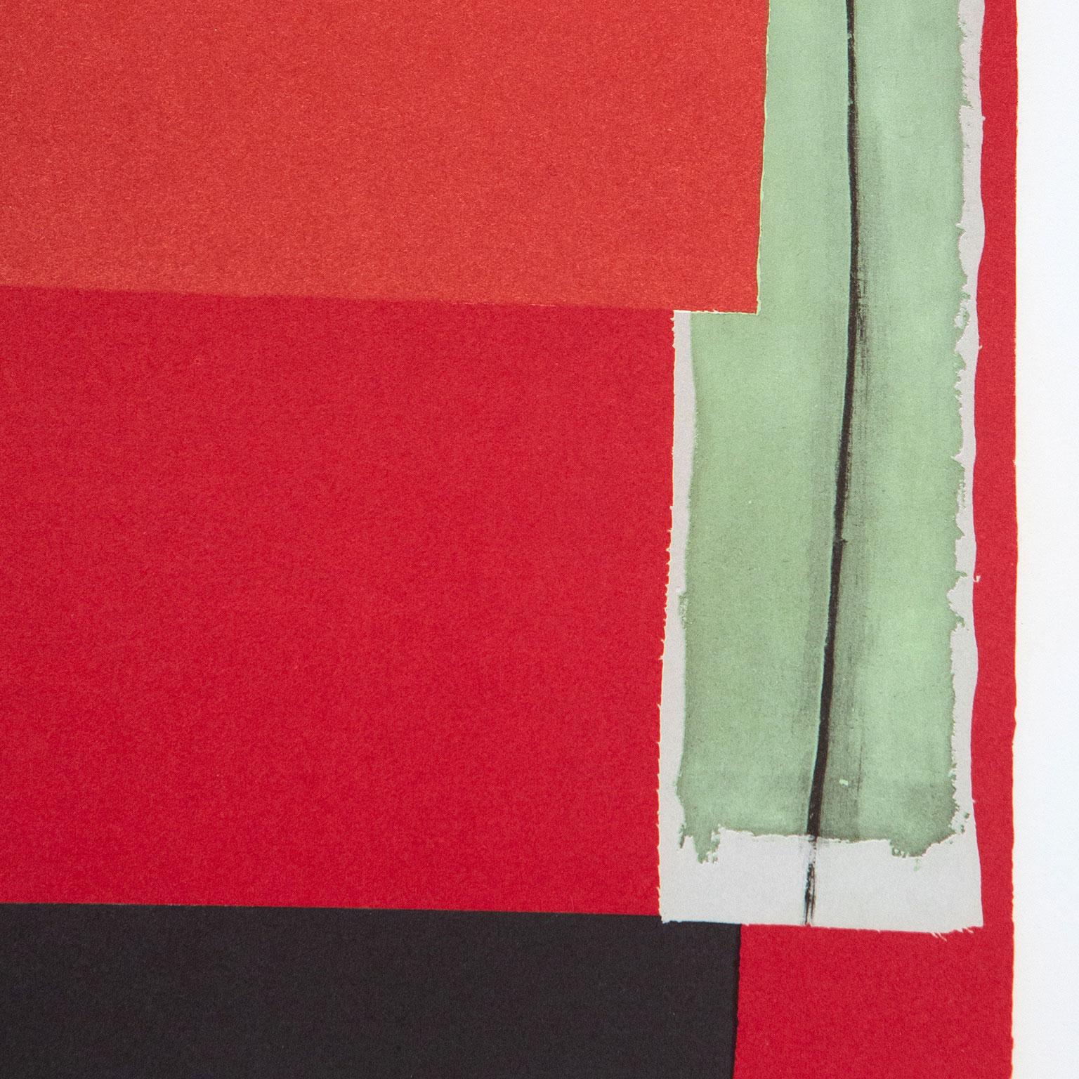 Robert Motherwell (1915-1991), alongside Jackson Pollock, Mark Rothko, and Willem de Kooning, made up the quartet of American abstract painters that radically defined abstraction and established New York City as the center of the art world.  