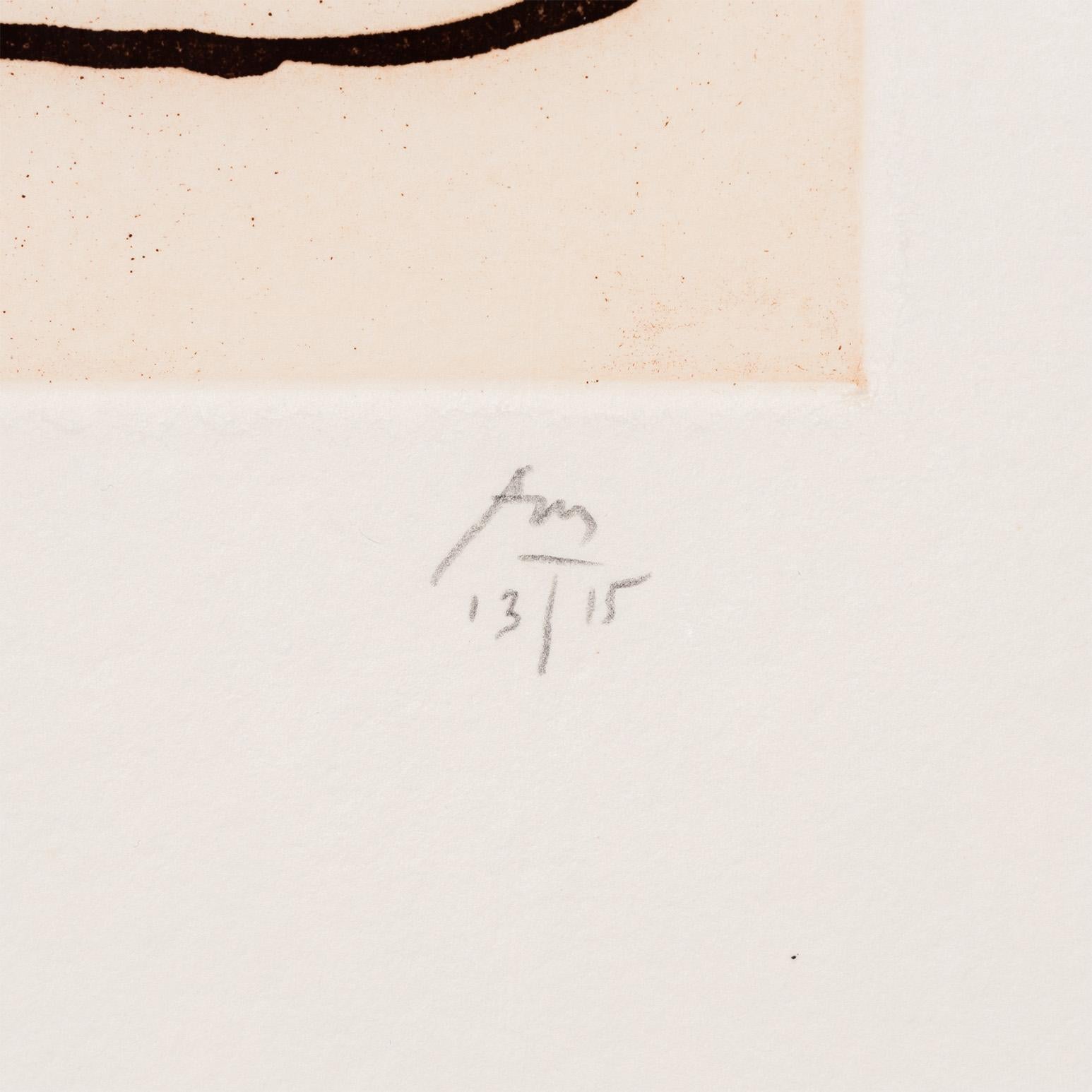 Irish Suite #6 - Abstract Print by Robert Motherwell