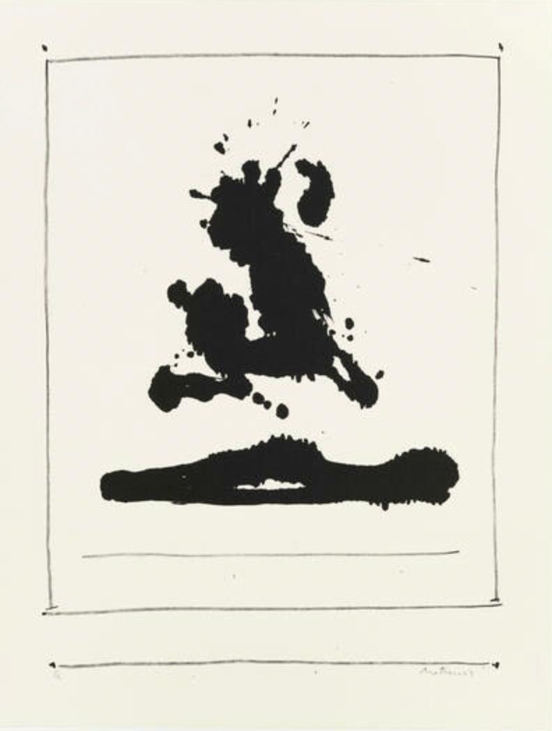 Robert Motherwell Abstract Print - Lithograph