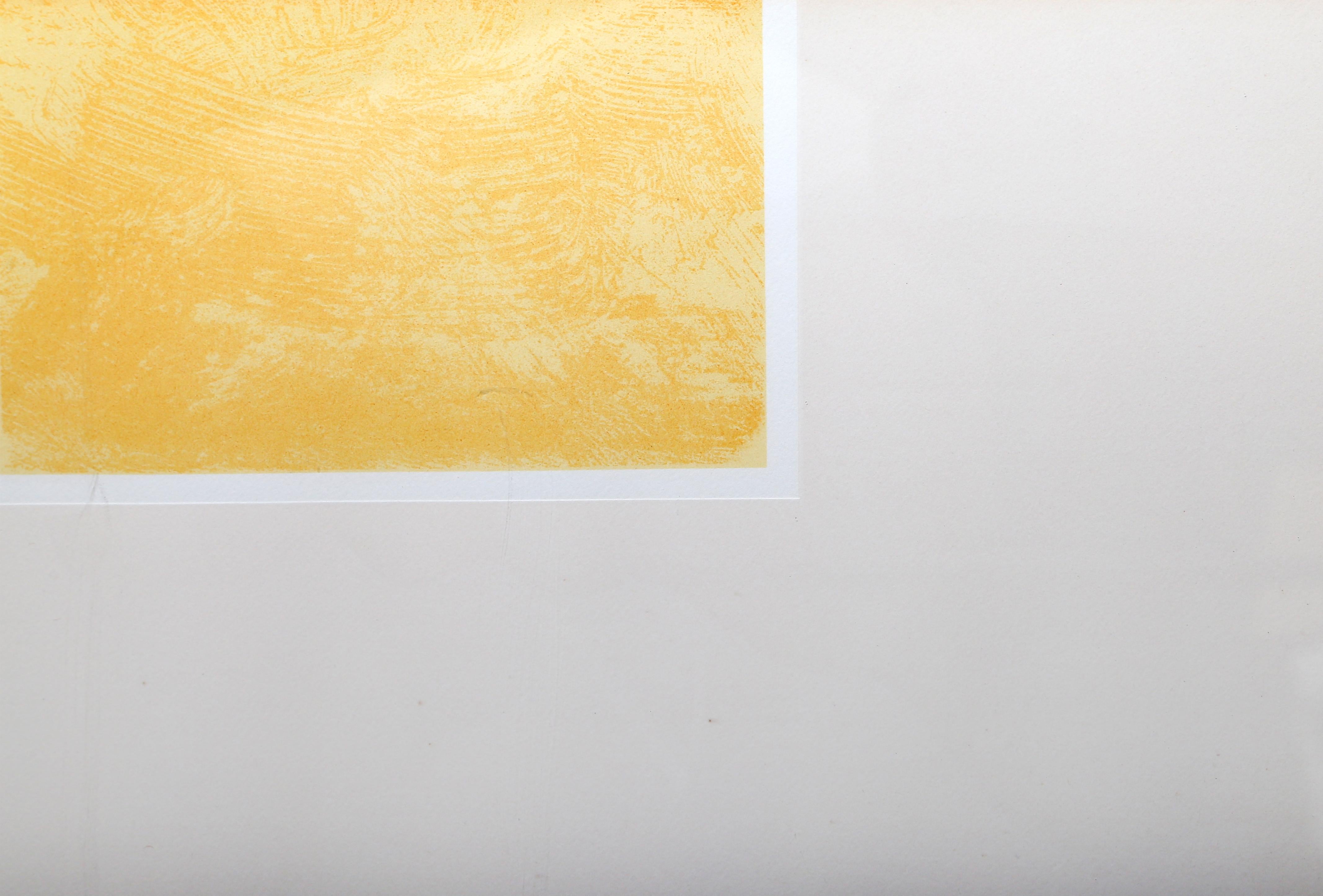 London Series II: Untitled (Yellow/Pink) by Robert Motherwell 1