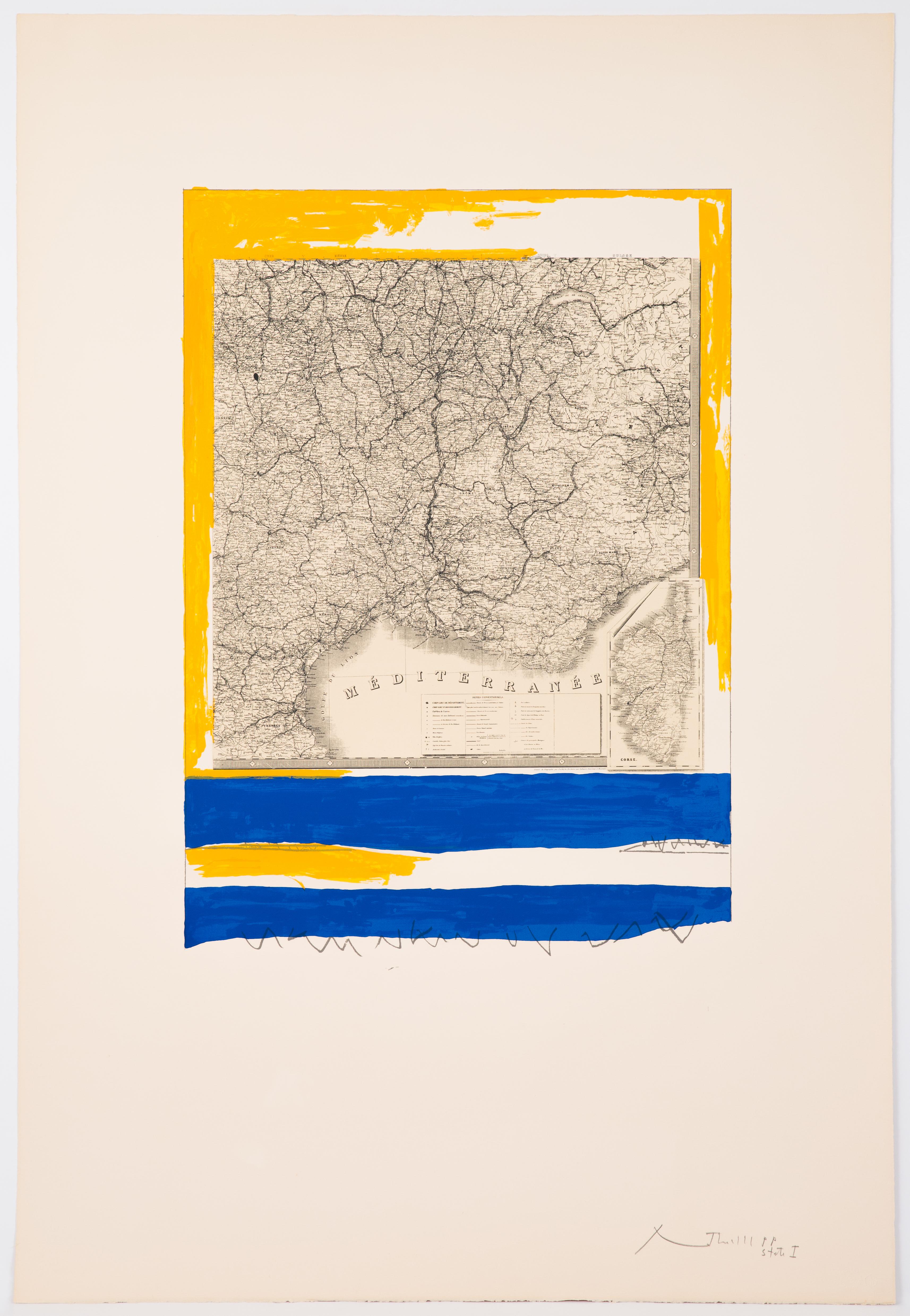 Mediterraneo, Stato I+I - Print di Robert Motherwell