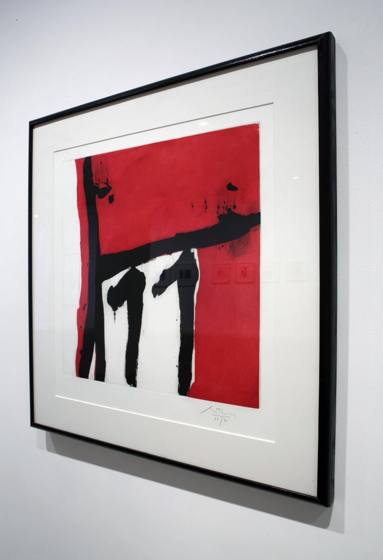 Mexican Night II - Gray Print by Robert Motherwell