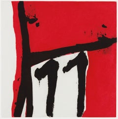 Mexican Night II, Robert Motherwell Etching and Aquatint 