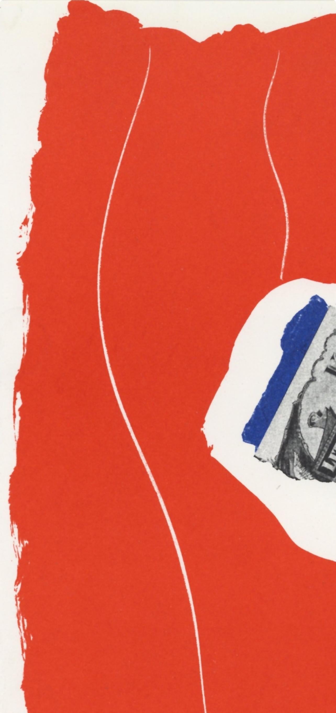 Motherwell, Composición (Belknap, Ap. 24), XXe Siècle (después) - Print Expresionismo abstracto de Robert Motherwell