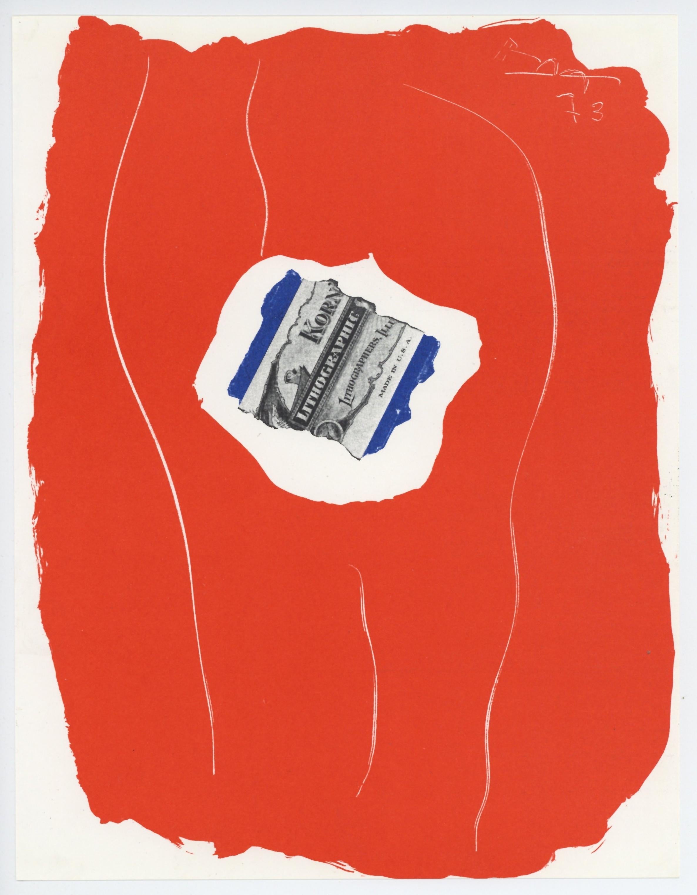 Motherwell, Composición (Belknap, Ap. 24), XXe Siècle (después) en venta 2