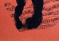 Music For J.S. Bach, Framed Lithograph by Robert Motherwell