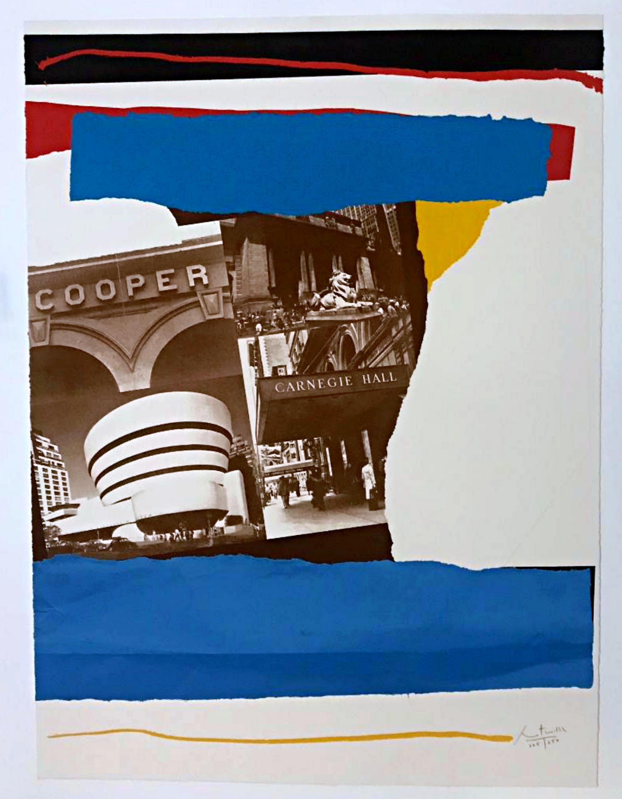 Istituzioni culturali di New York, dal portfolio di NY, NY - Print di Robert Motherwell