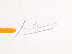New York, New York - Cultural Institutions, Lithograph by Robert Motherwell