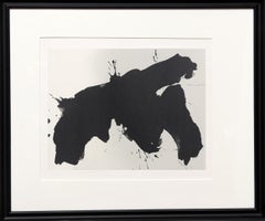Three Poems: Untitled 19, Framed Lithograph by Robert Motherwell