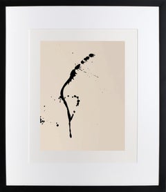 Three Poems: Untitled 21, Framed Lithograph by Robert Motherwell