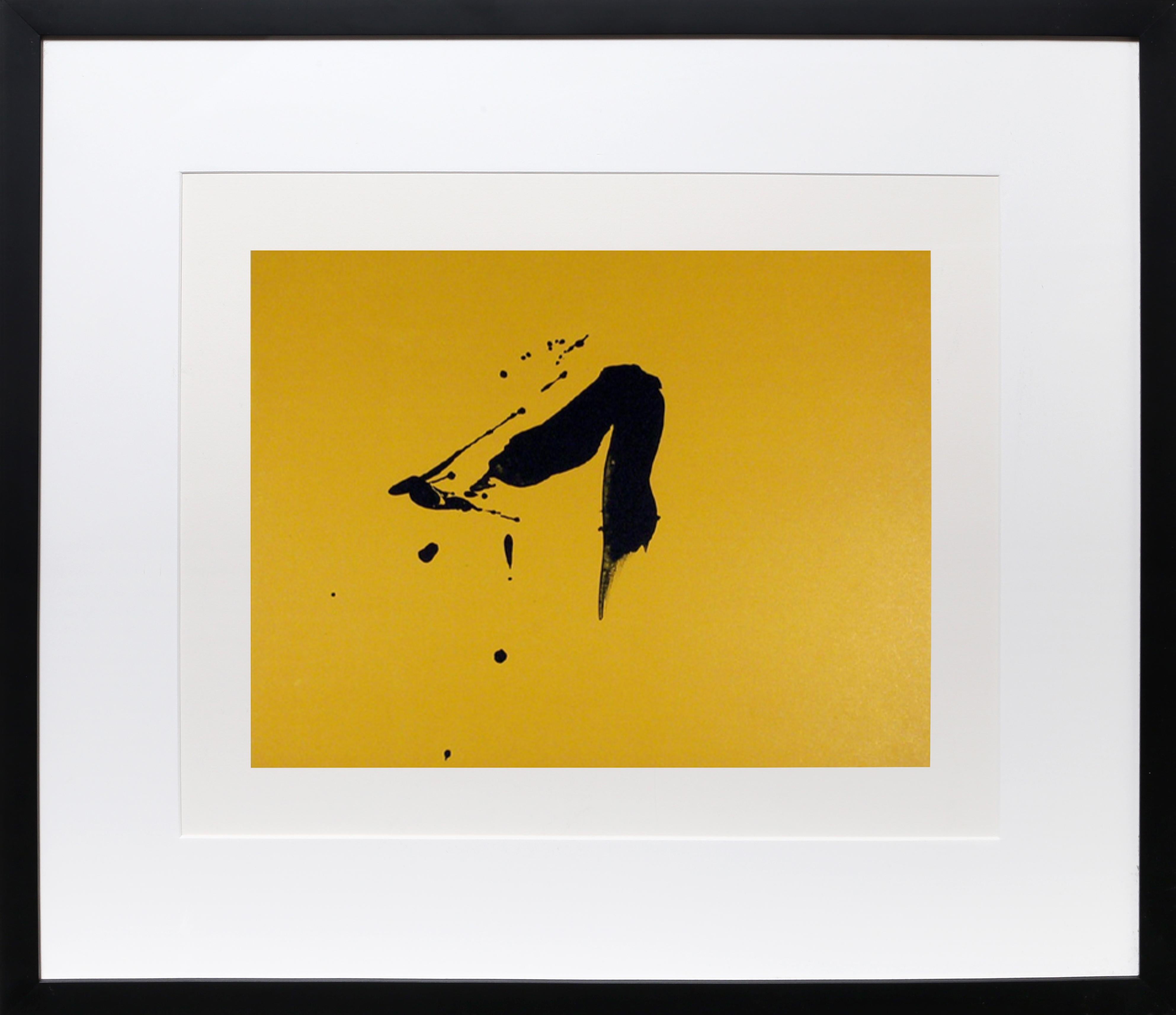 Robert Motherwell Poet II Lithograph, Abstract Print, 20th Century