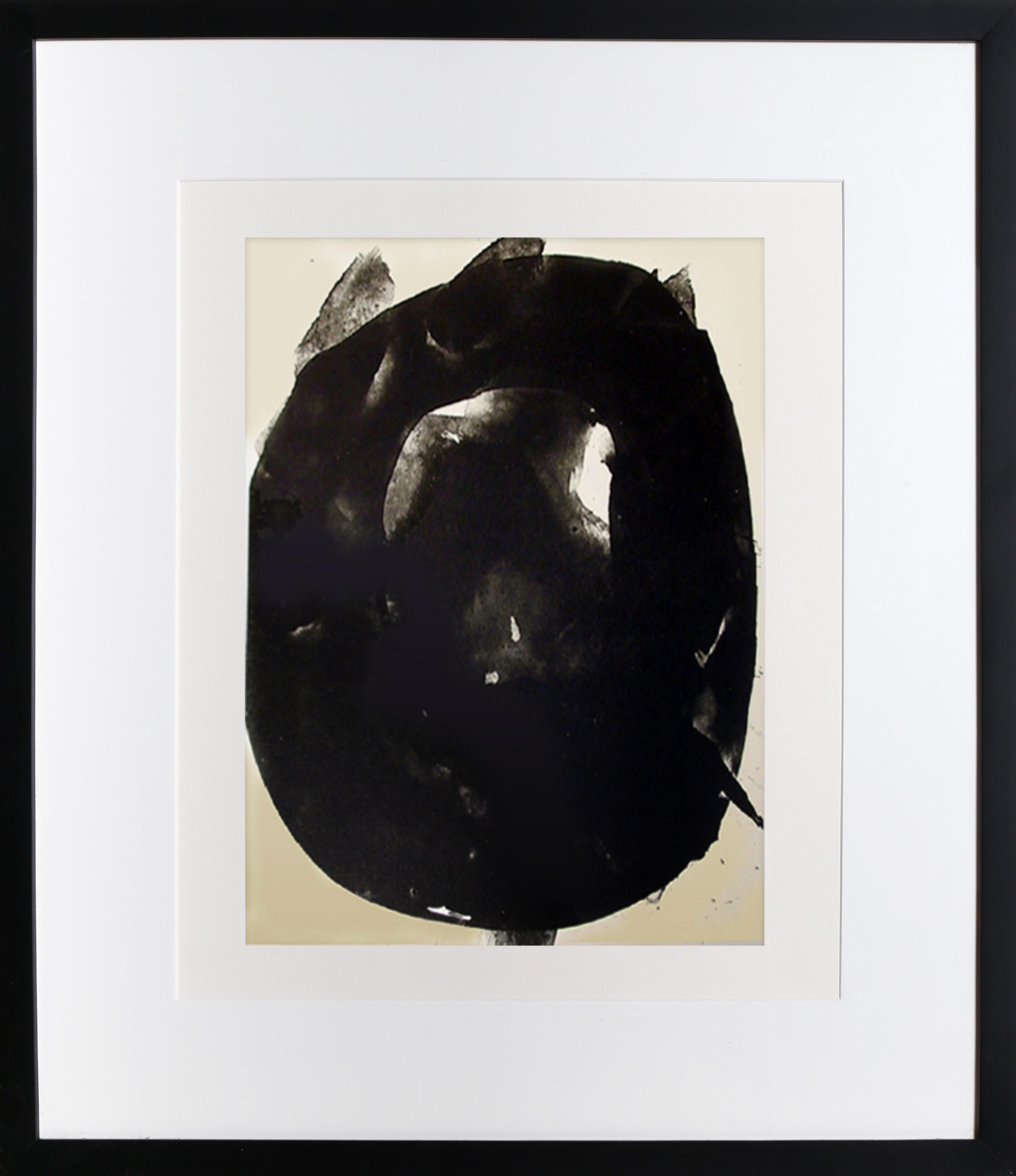 Three Poems: Nocturne V, Framed Lithograph by Robert Motherwell