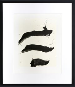 No. 7 from Three Poems, Framed Lithograph by Robert Motherwell