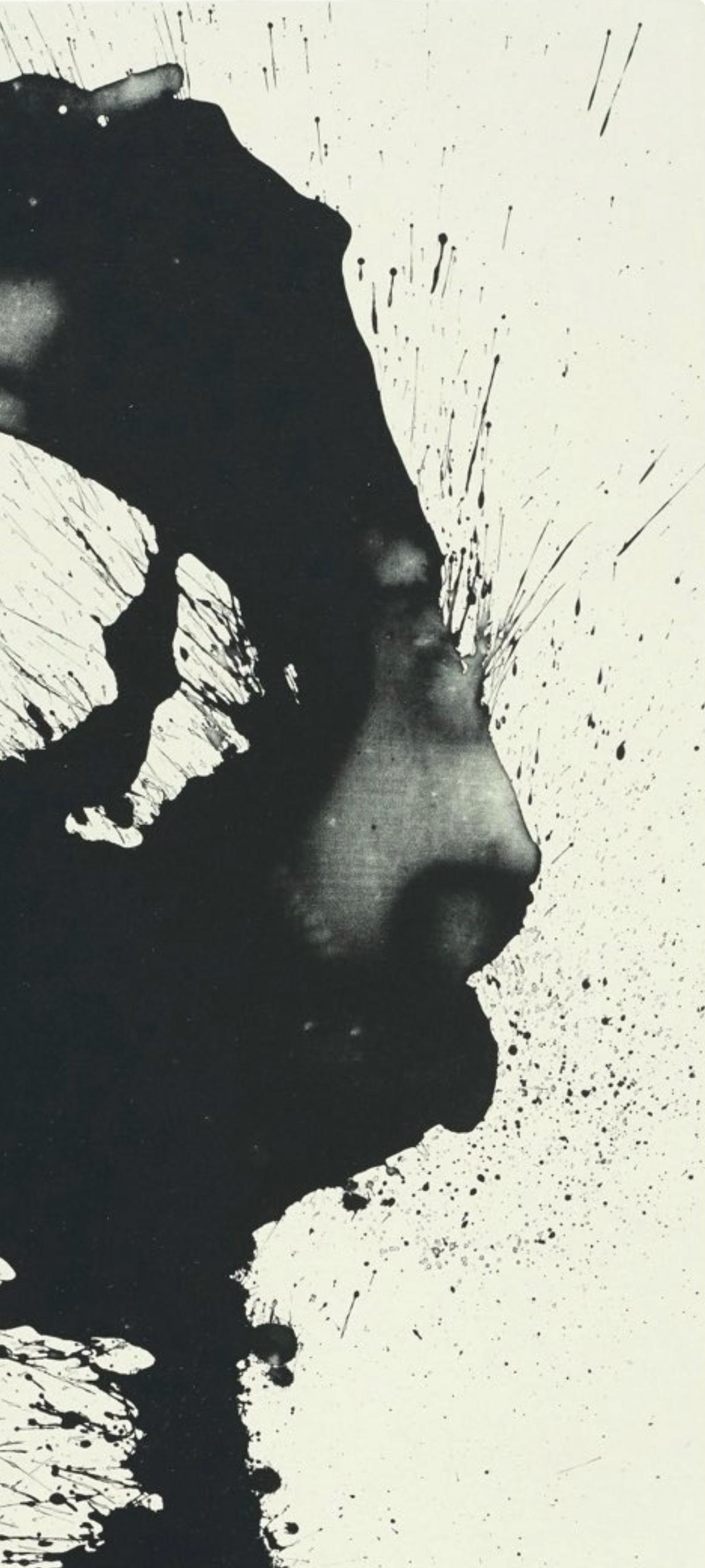 Notturno I (Belknap 354-380; Engberg/Banach 415-441), Tre poesie - Abstract Print Beige di Robert Motherwell