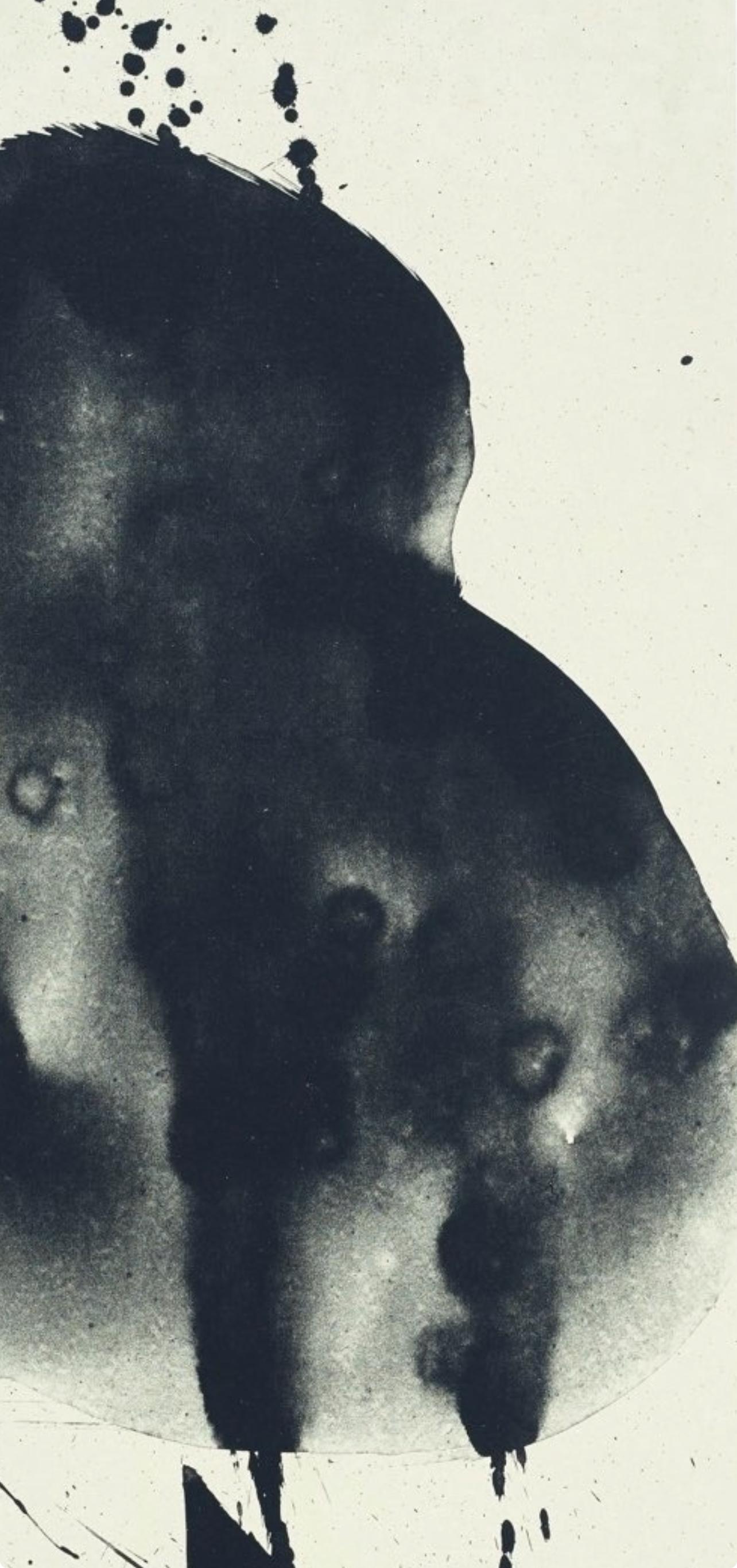 Notturno III (Belknap 354-380; Engberg/Banach 415-441), Tre poesie - Landscape Print Beige di Robert Motherwell