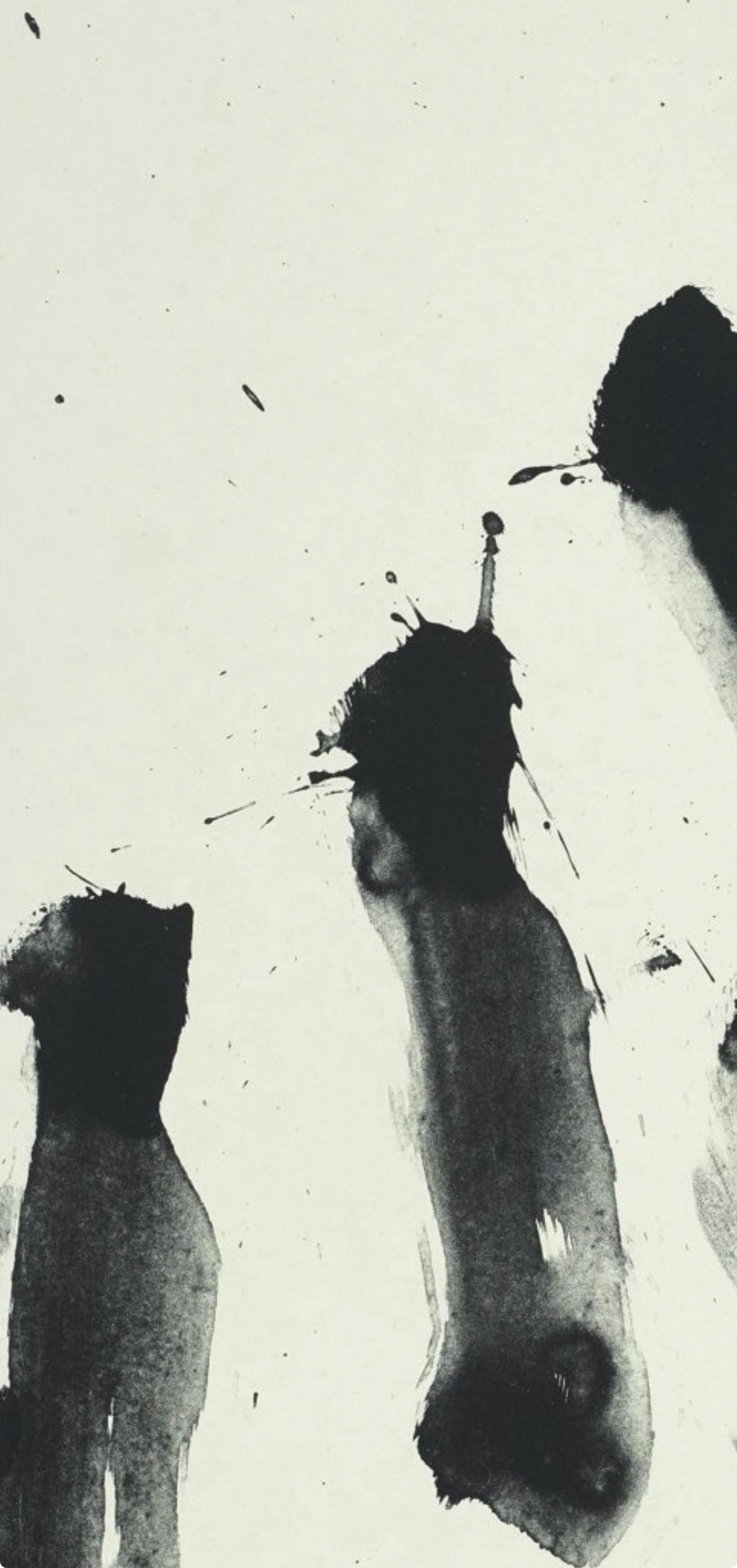 Notturno IV (Belknap 354-380; Engberg/Banach 415-441), Tre poesie - Print Espressionismo astratto di Robert Motherwell