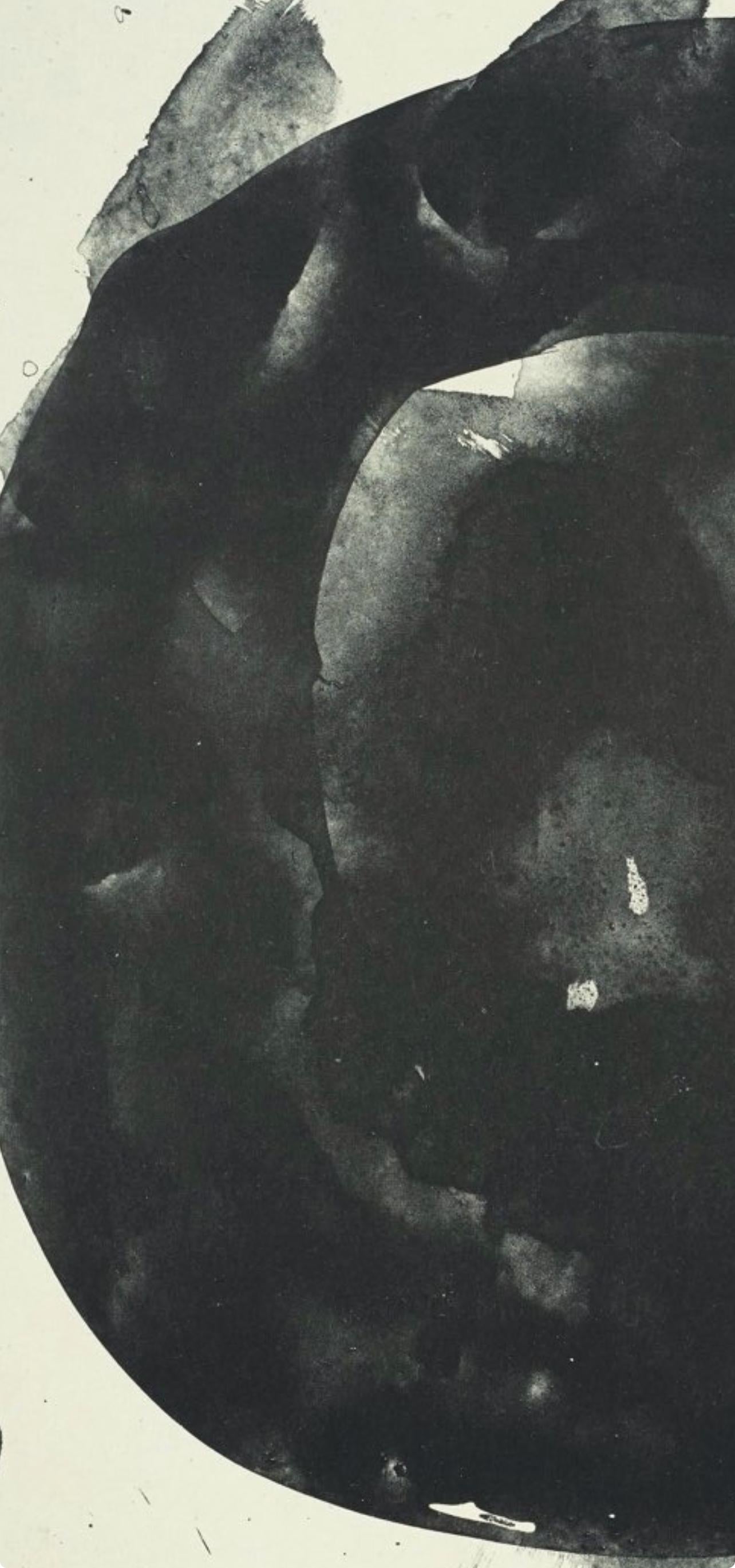 Notturno V (Belknap 354-380; Engberg/Banach 415-441), Tre Poesie - Print Espressionismo astratto di Robert Motherwell