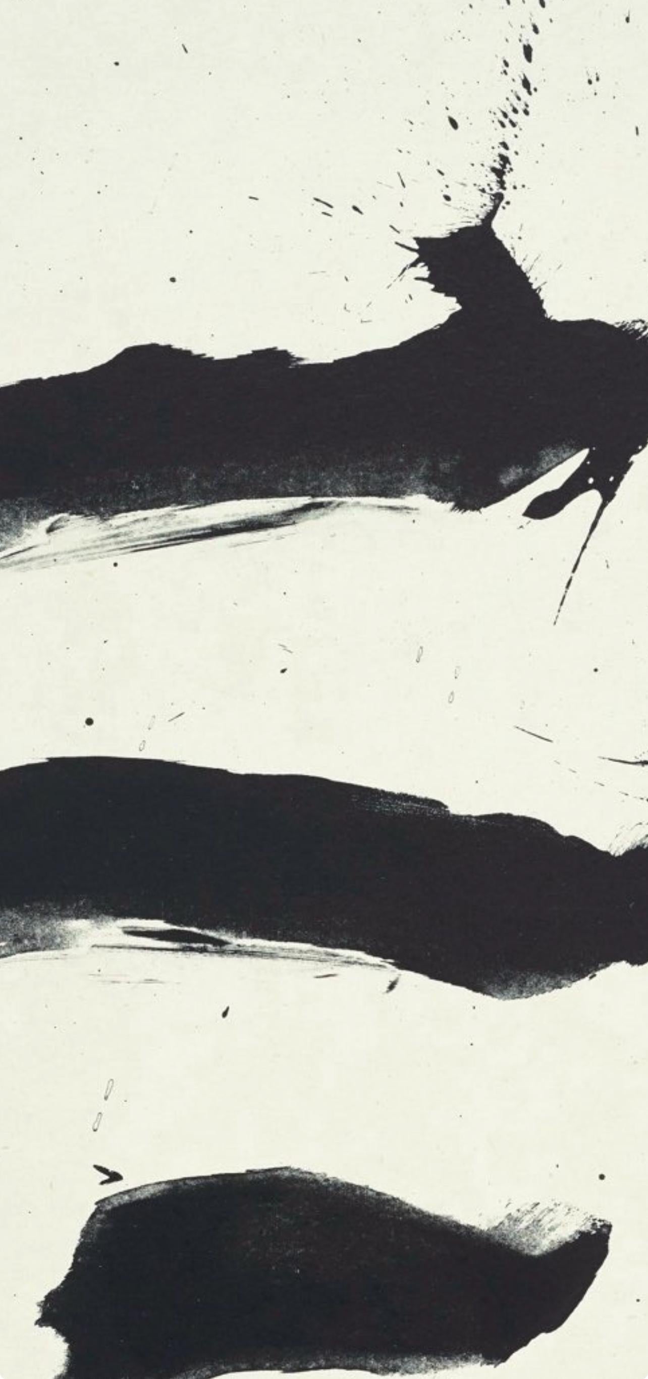 Notturno VII (Belknap 354-380; Engberg/Banach 415-441), Tre poesie - Print Espressionismo astratto di Robert Motherwell