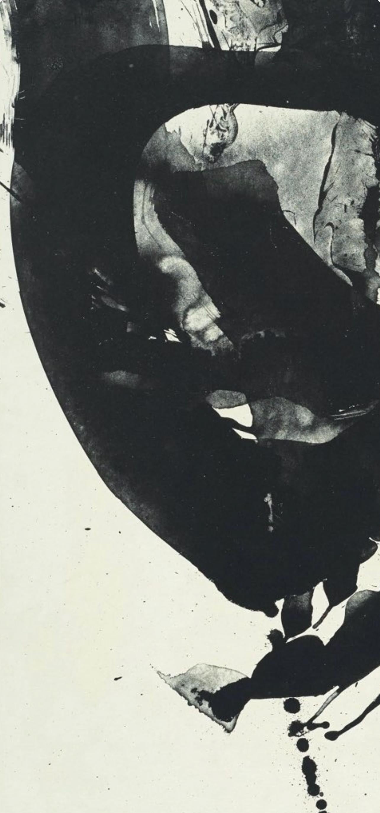 Notturno VIII (Belknap 354-380; Engberg/Banach 415-441), Tre poesie - Print Espressionismo astratto di Robert Motherwell