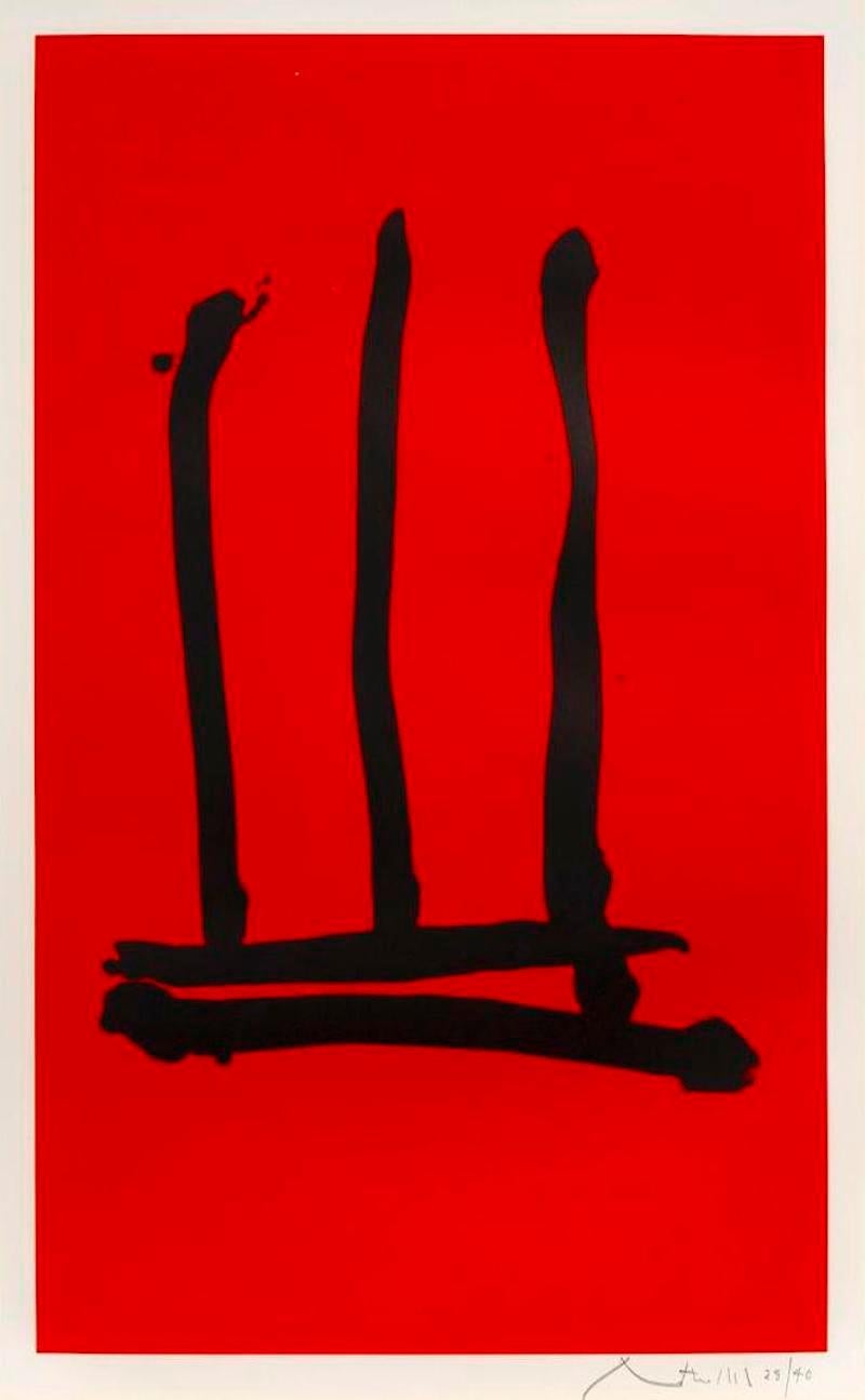 Robert Motherwell Abstract Print - Palo Alto