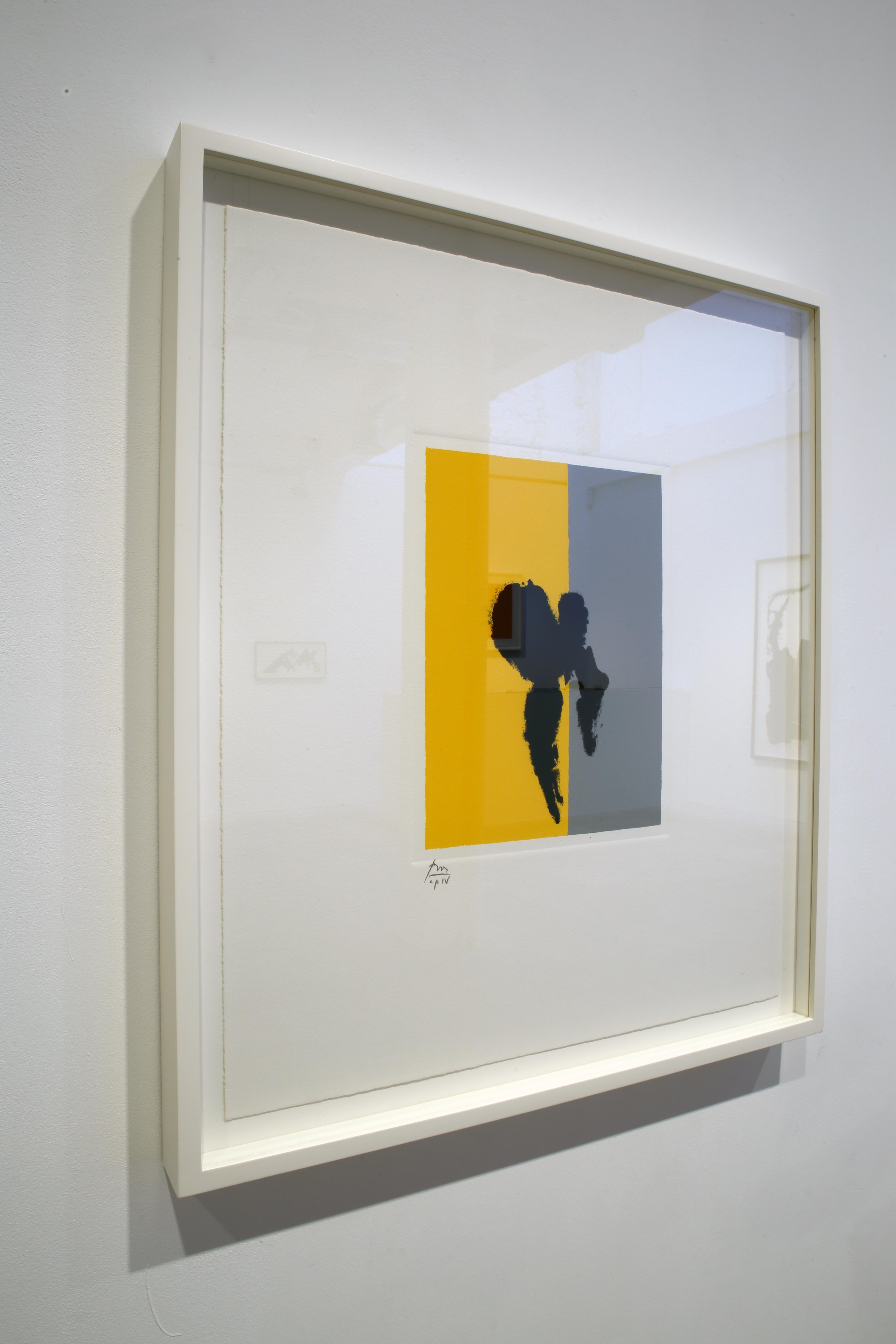 Paris Suite 2 (Summer) - Abstract Expressionist Print by Robert Motherwell
