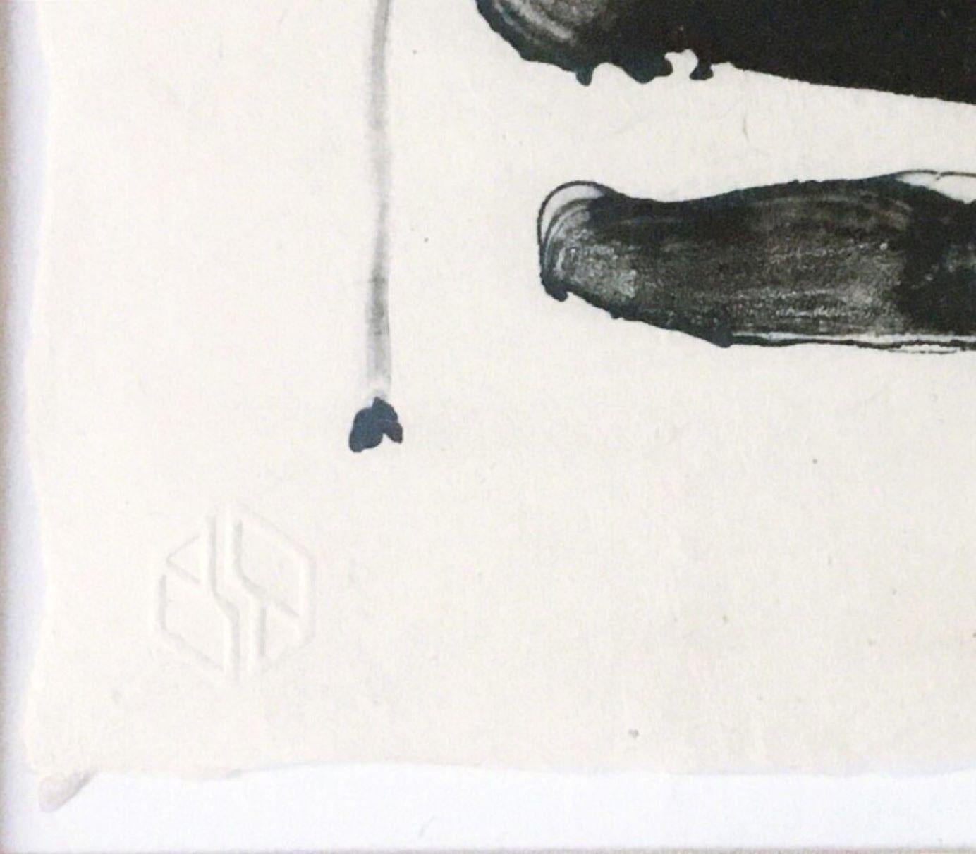 Robert Motherwell Apropos (Cat. Raisonne B.20; I. A. B. 283) Espressionista astratto 1