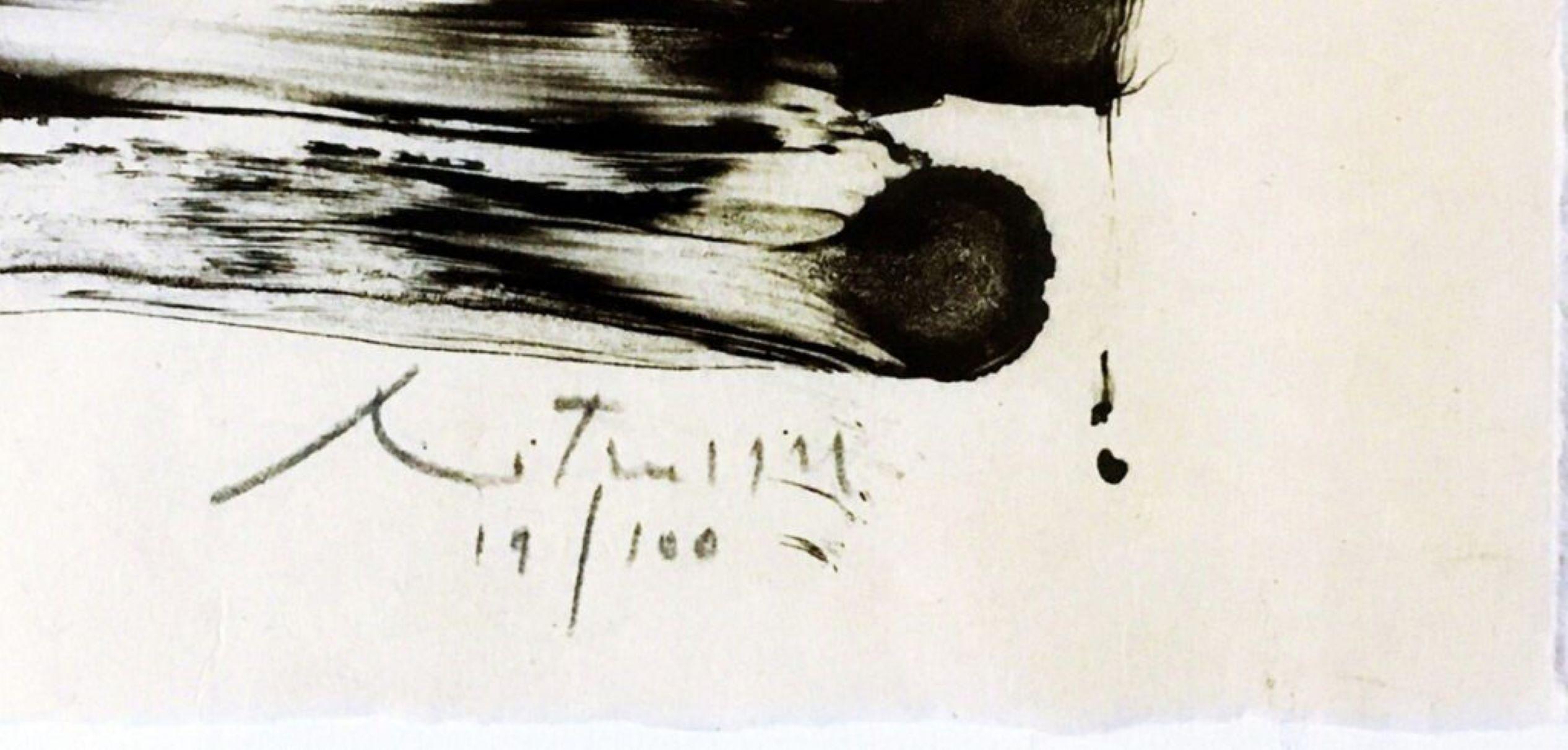 Robert Motherwell Apropos (Cat. Raisonne B.20; I. A. B. 283) Espressionista astratto 3