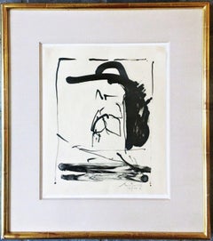 Robert Motherwell Apropos (Cat. Raisonne B.20; I. A. B. 283) Espressionista astratto