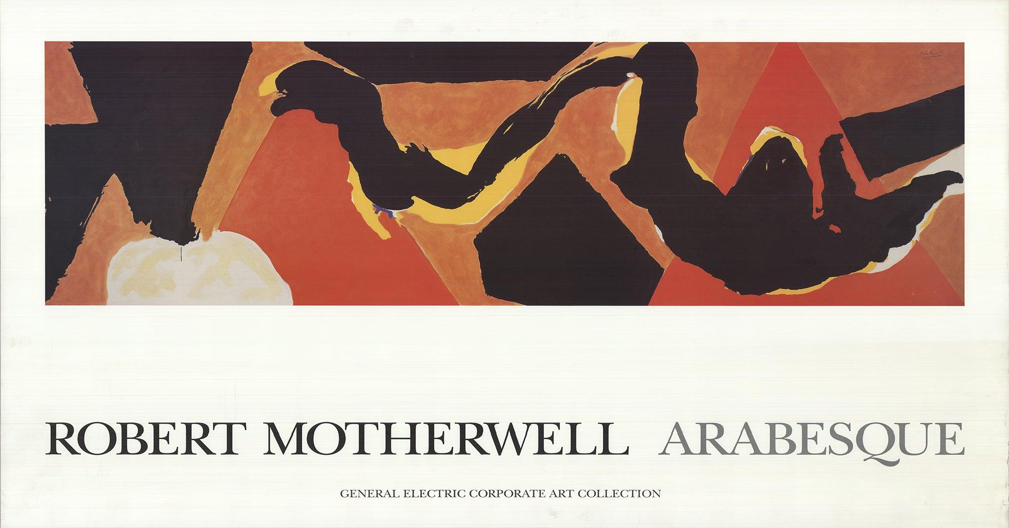 The link between Robert Motherwell and General Electric Corporation centers around a series of commissioned works. In the early 1980s, General Electric (GE) commissioned Motherwell, a prominent American abstract expressionist painter, to create a