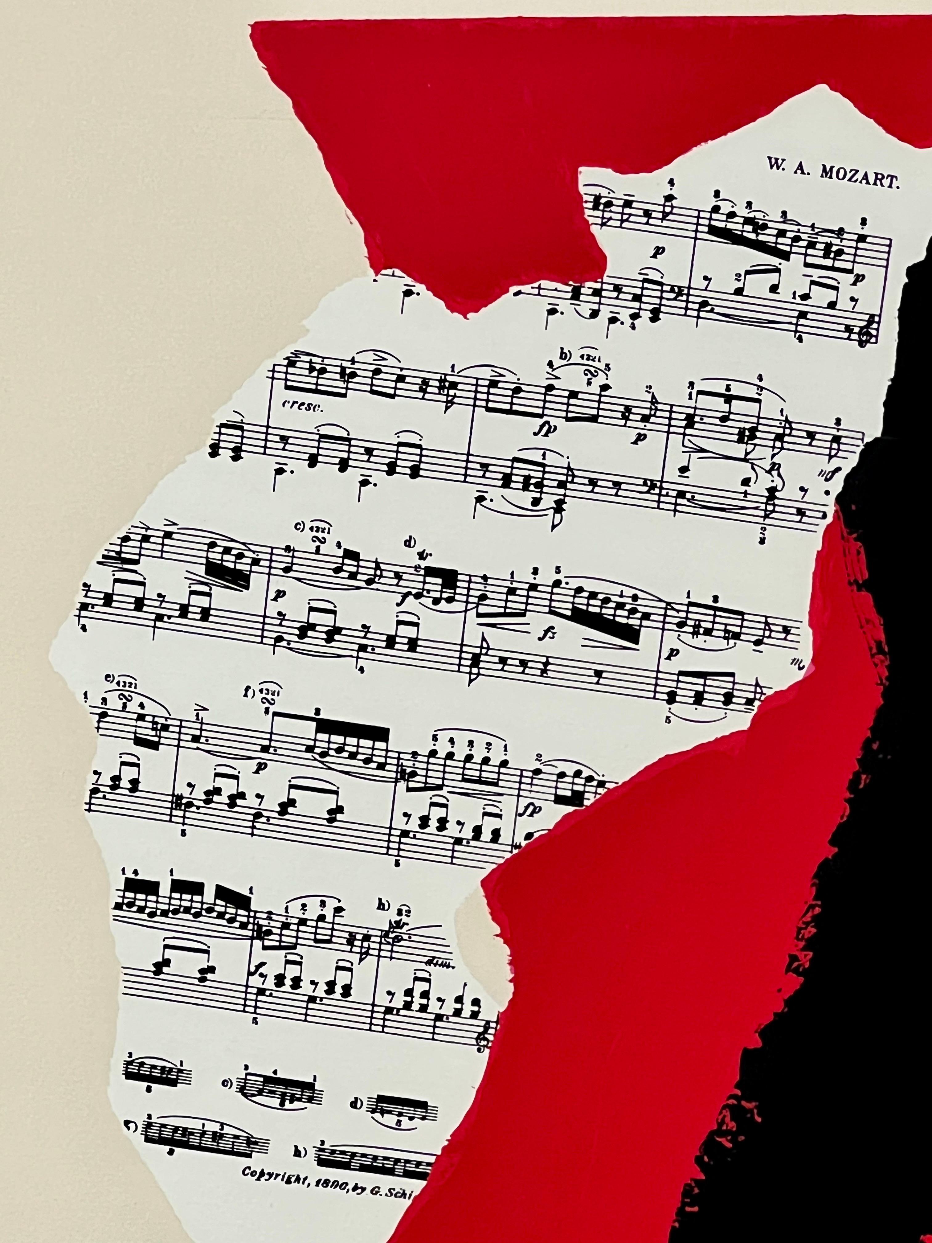 Robert Motherwell Lincoln Center Mostly Mozart  Sérigraphie du 25e anniversaire en vente 9