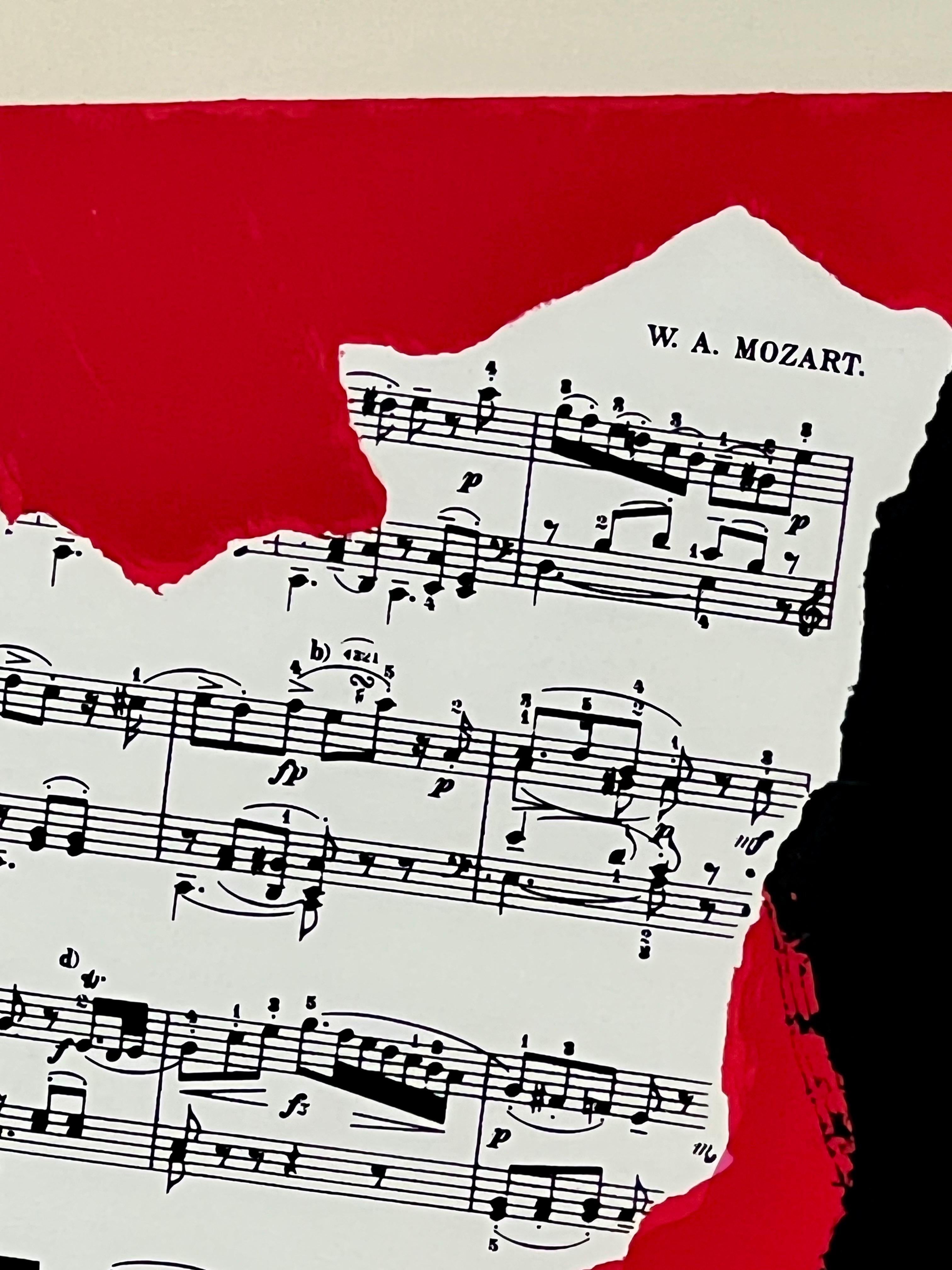 Robert Motherwell Lincoln Center Mostly Mozart  Sérigraphie du 25e anniversaire en vente 6