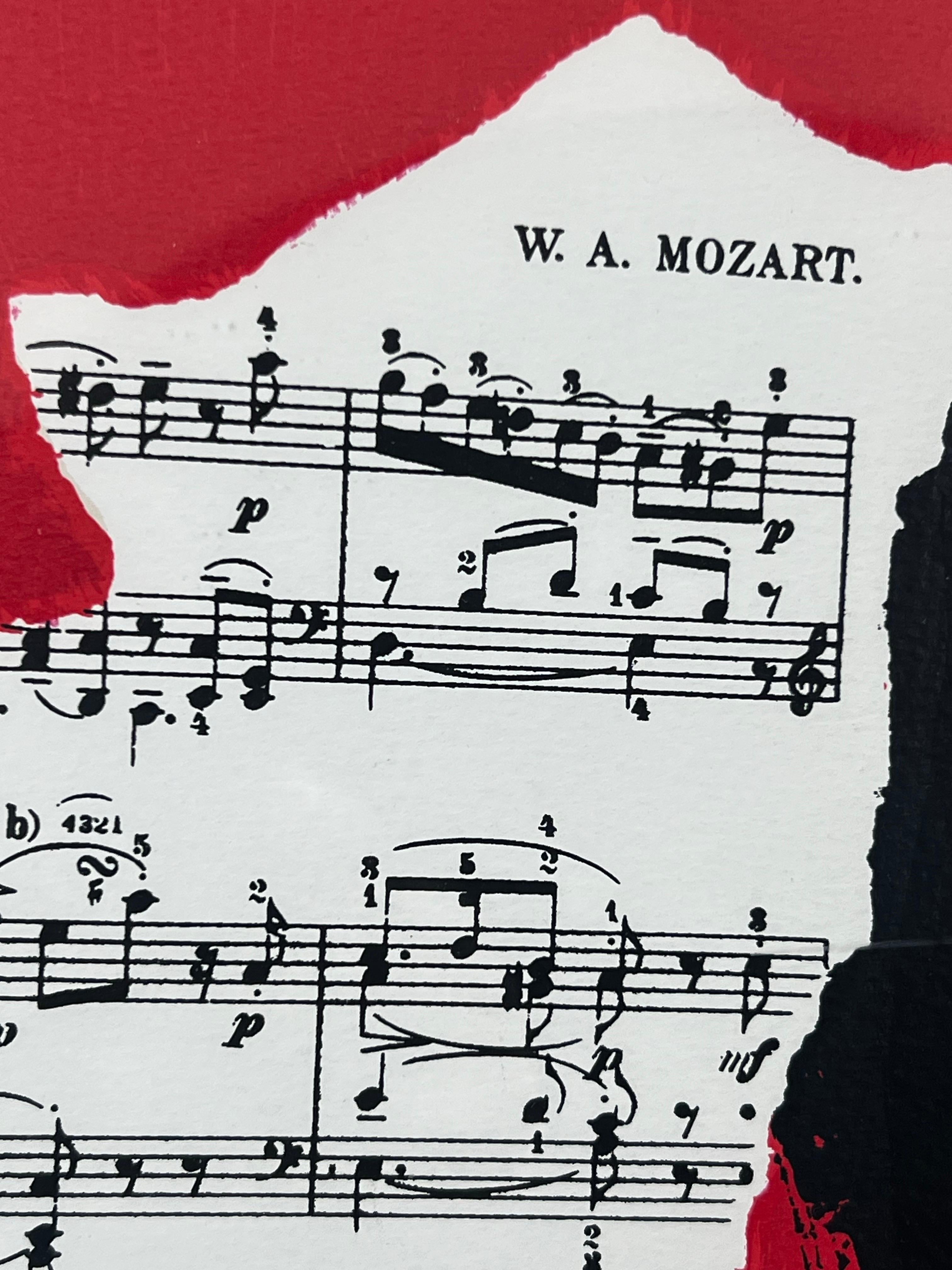 Robert Motherwell Lincoln Center Mostly Mozart  Sérigraphie du 25e anniversaire en vente 7