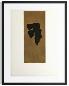 Robert Motherwell Primal Sign III Signed Etching Edition of 35