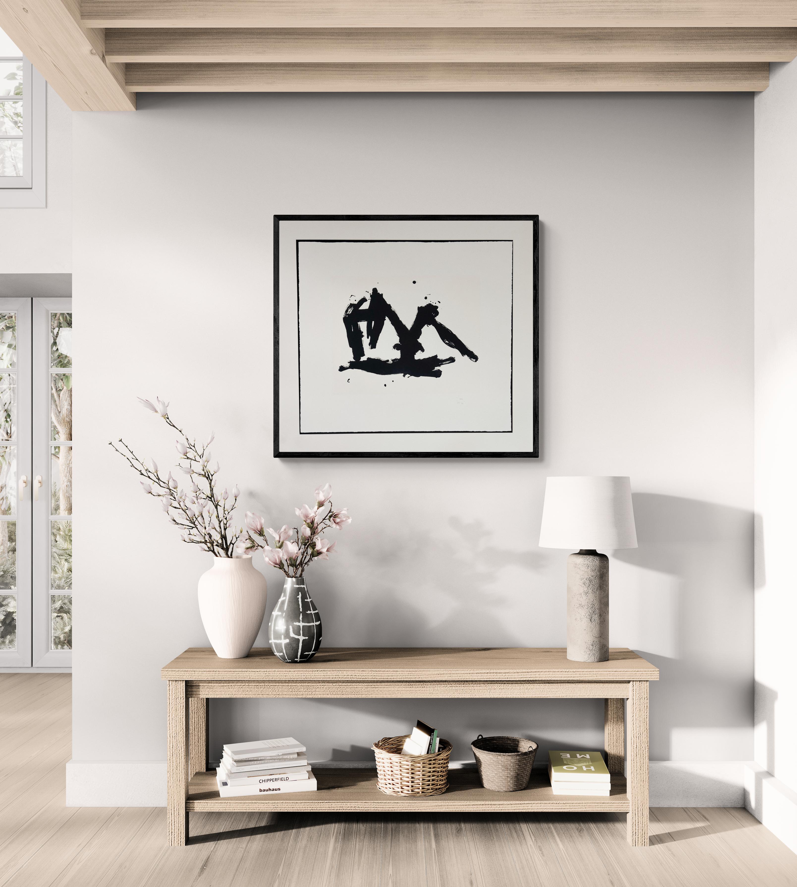 Robert Motherwell 'Stephen's Iron Crown Etched' Signed, Limited Edition Print 2