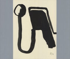 Robert Motherwell 'Untitled' 1978- Offset Lithograph