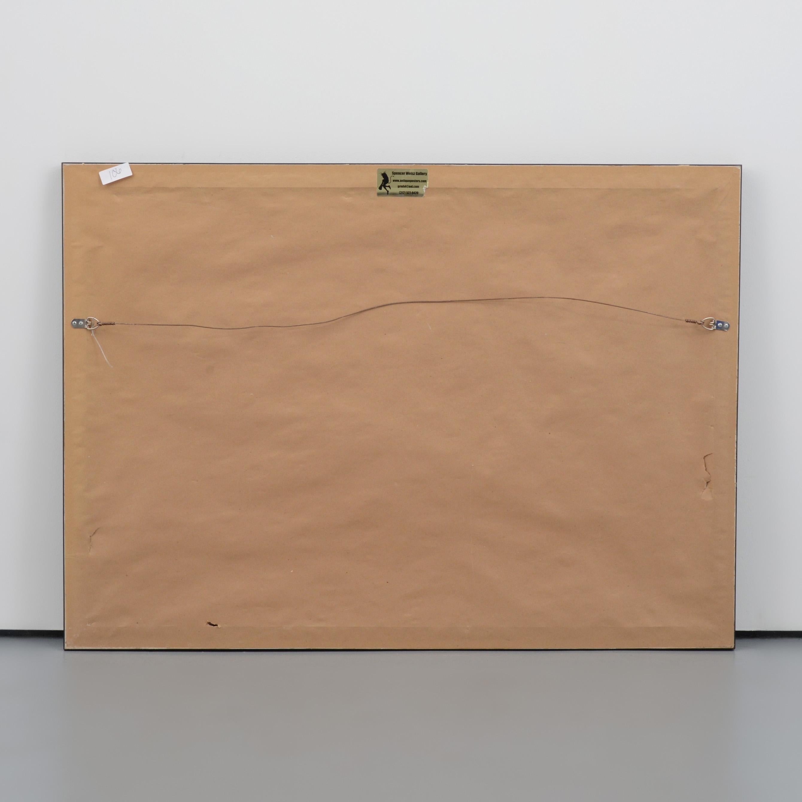 Robert Motherwell UNTITLED (YELLOW/BLACK) Sérigraphie en vente 7