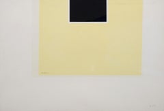 Robert Motherwell UNTITLED (GELB/ SCHWARZ) Siebdruck