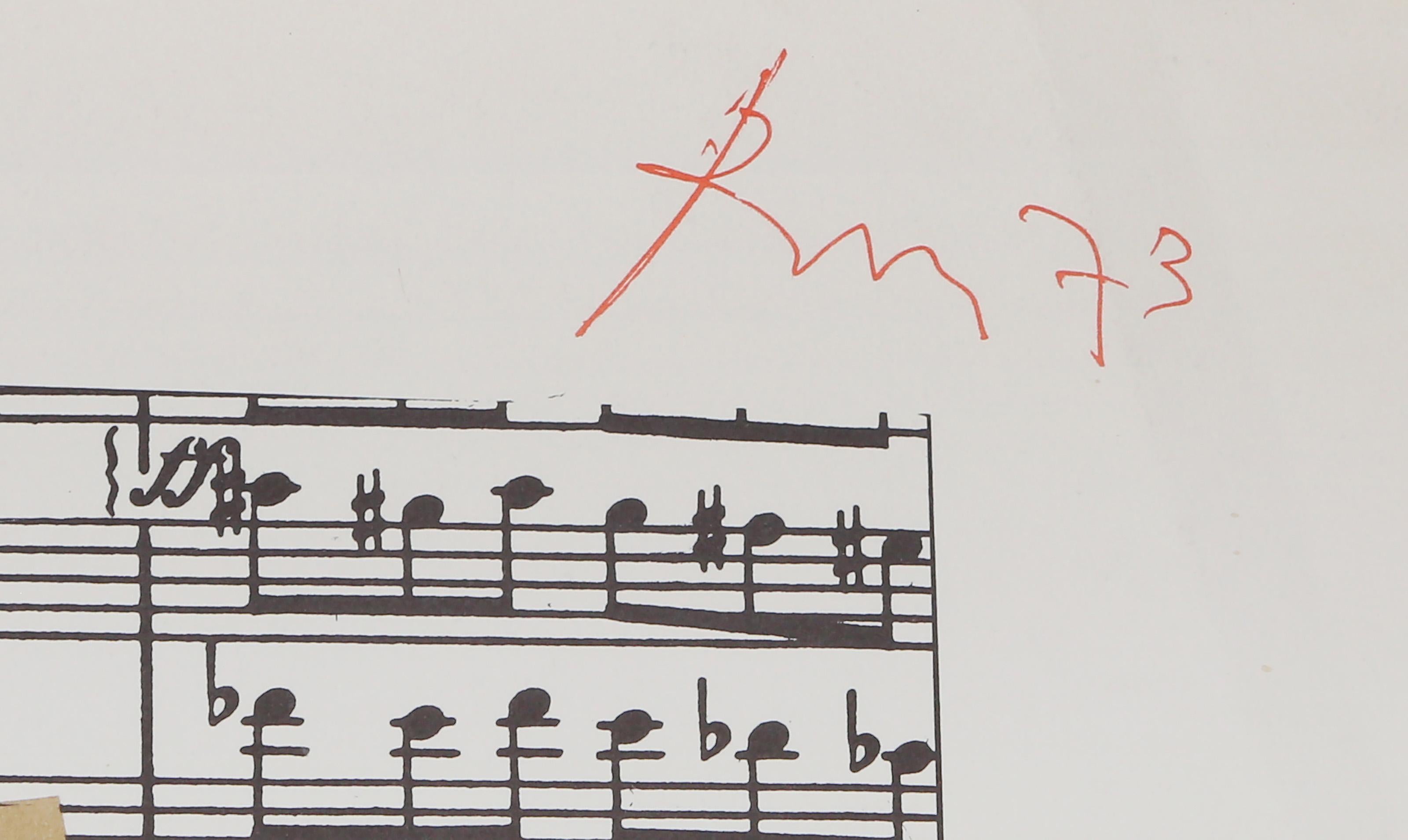 Saint Louis Symphony Orchestra, Abstract Poster by Robert Motherwell For Sale 2