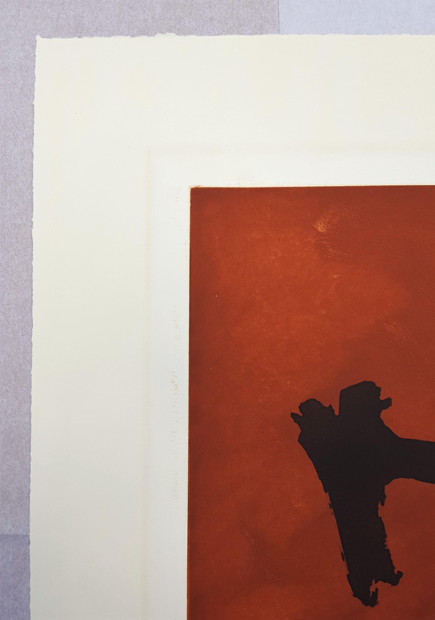 Robert Motherwell Signs on Copper /// Abstract Expressionism Robert