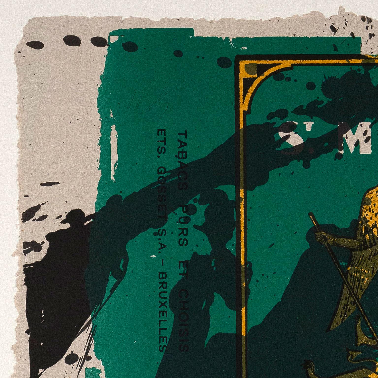St. Michael III - Abstract Print by Robert Motherwell