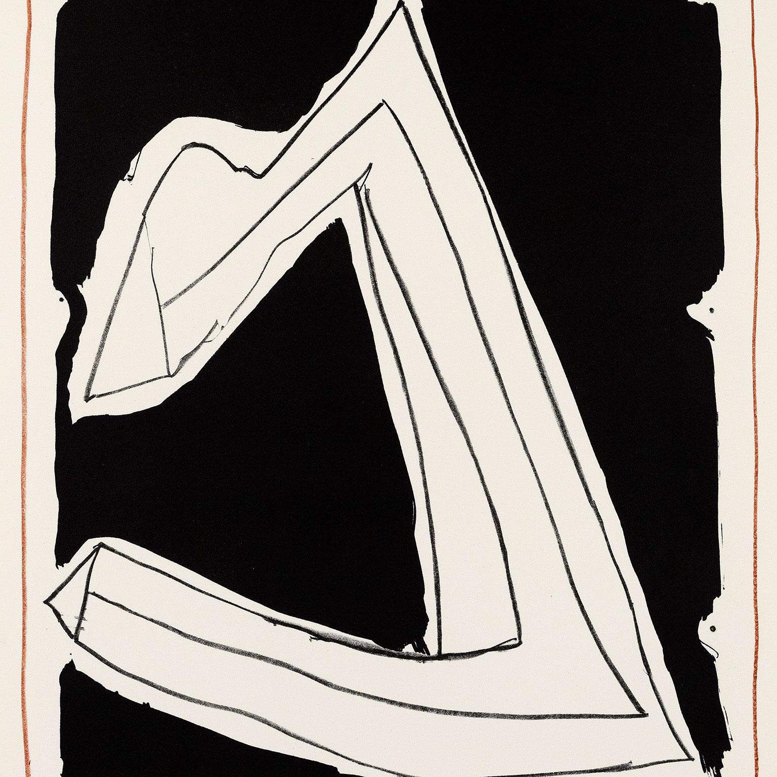 Summertime in Italy (With Lines) - Print by Robert Motherwell