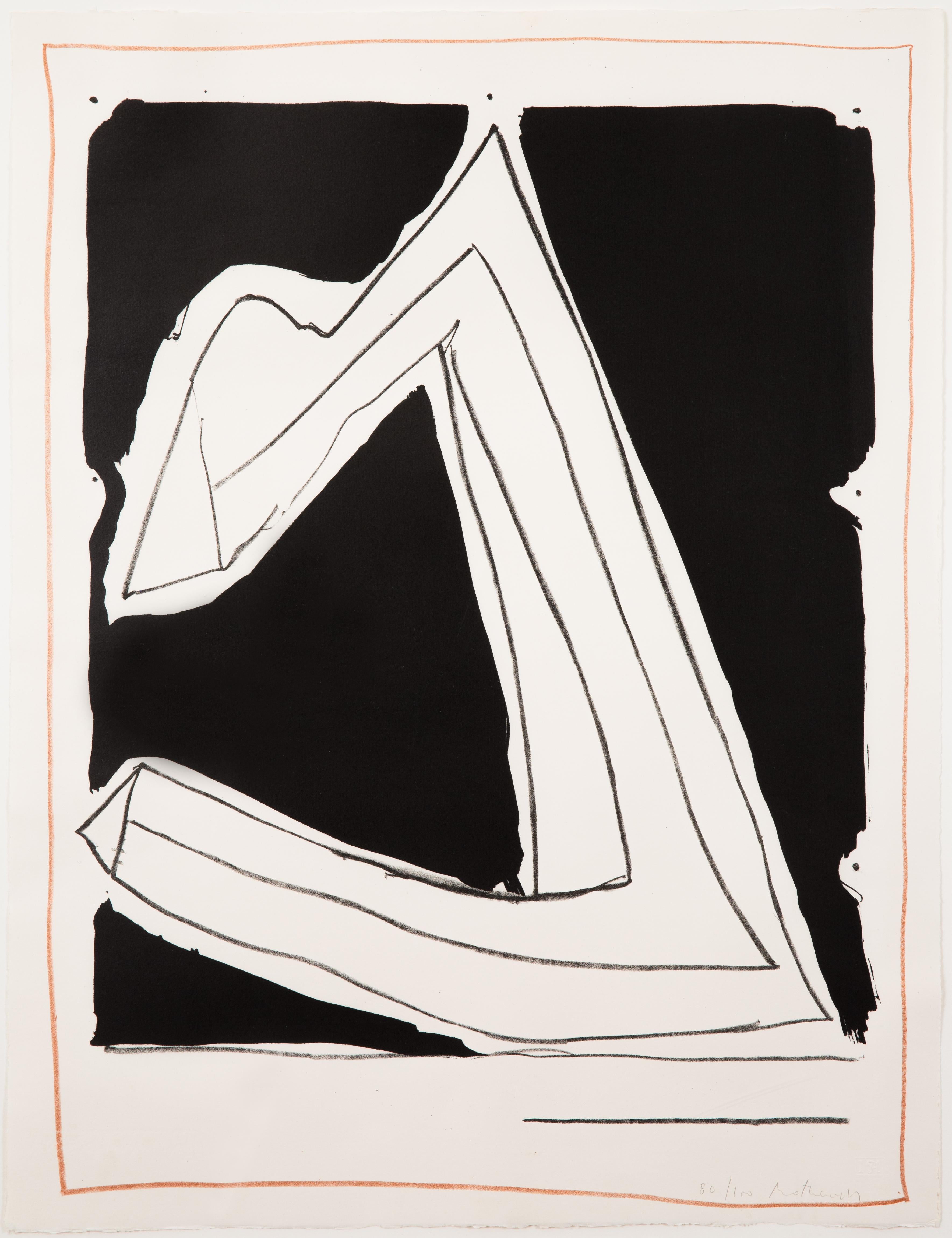Summertime in Italy (with Lines) - Print by Robert Motherwell