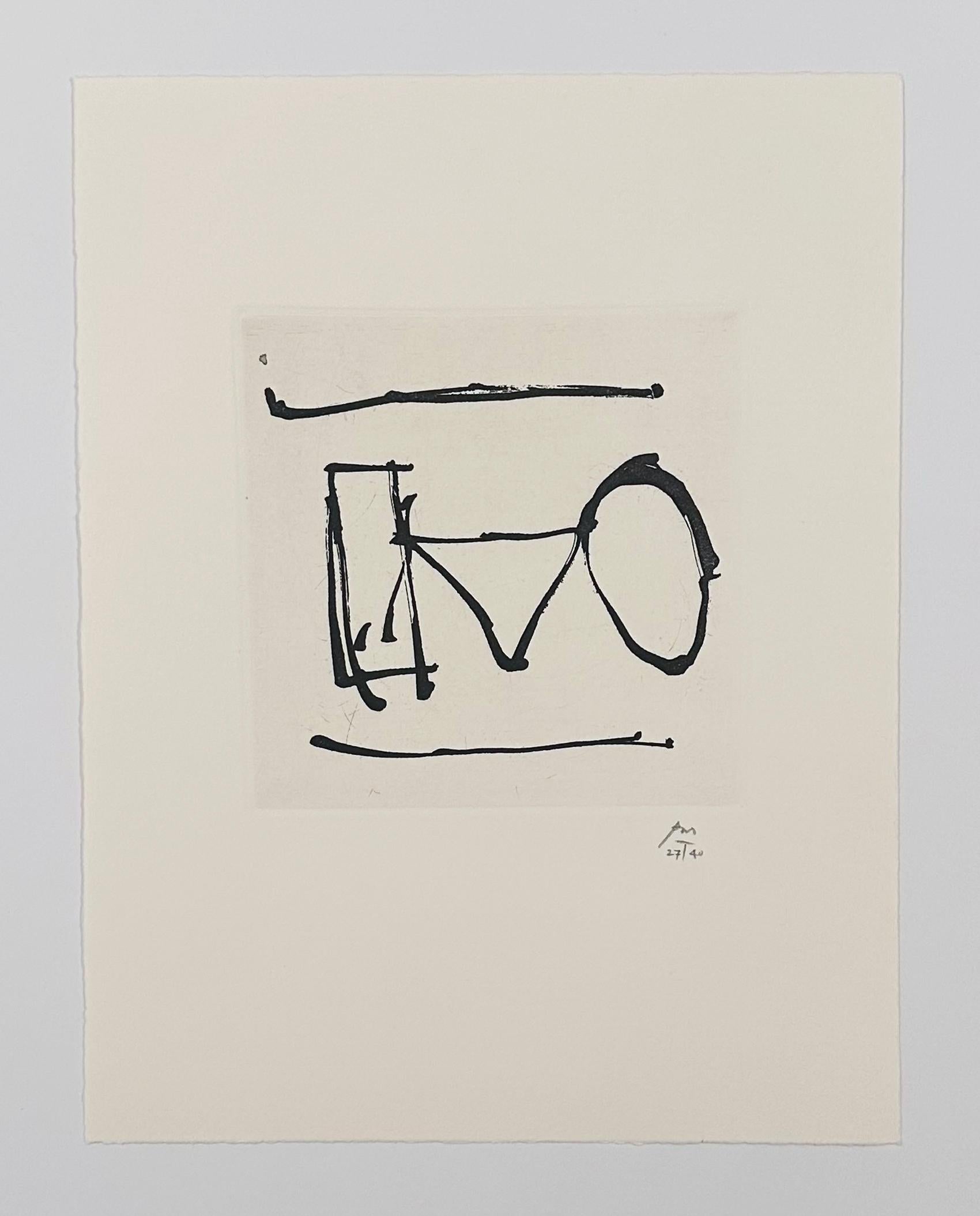 Telemachia, from Ulysses - Print by Robert Motherwell