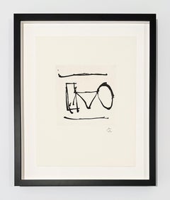 Abstract Robert Motherwell Etching, Initialed, 1988, "Telemachia-Odyssey-Nostos"