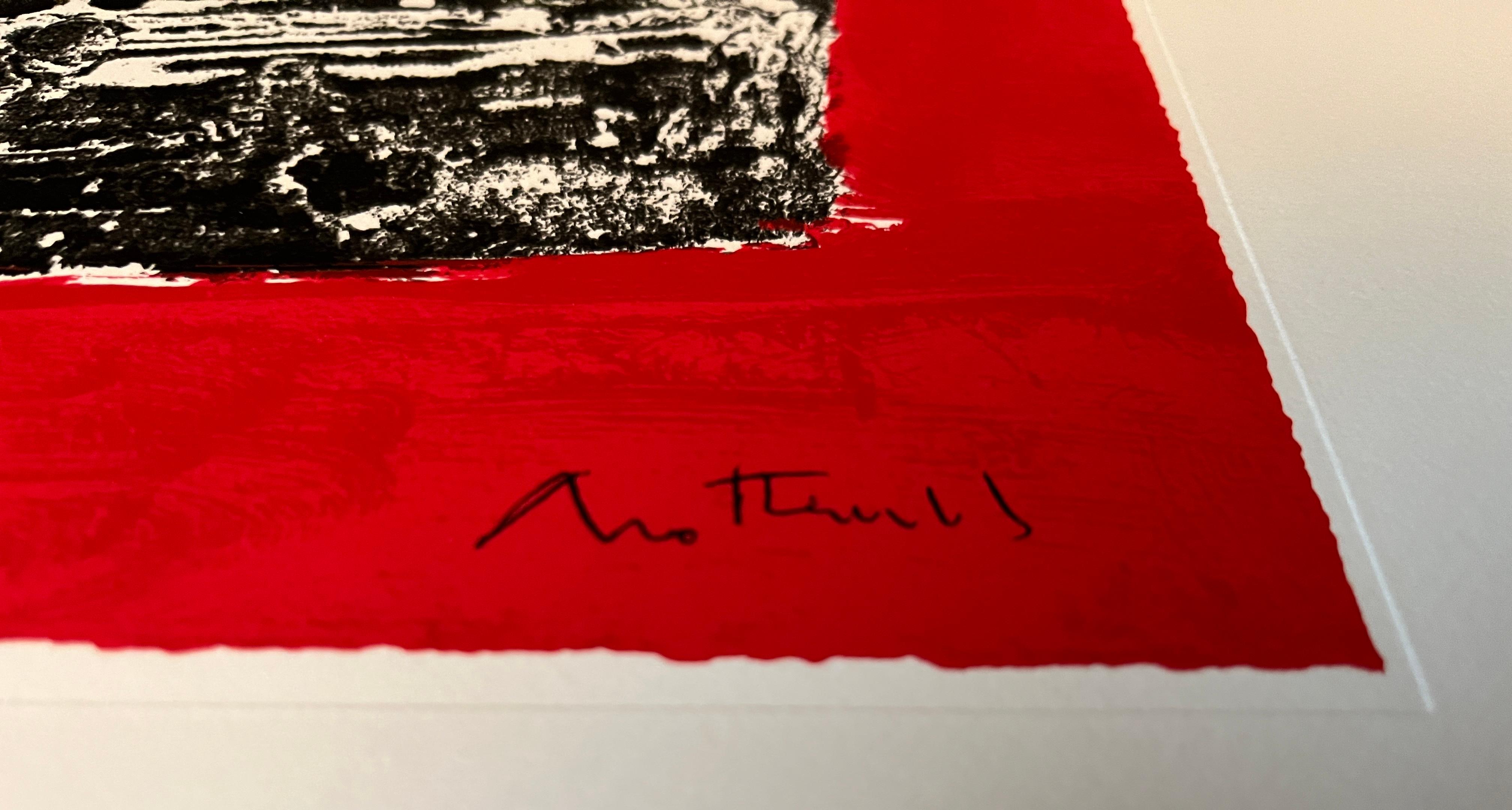 Baskenholz-Suite #5 (Abstrakter Expressionismus), Print, von Robert Motherwell