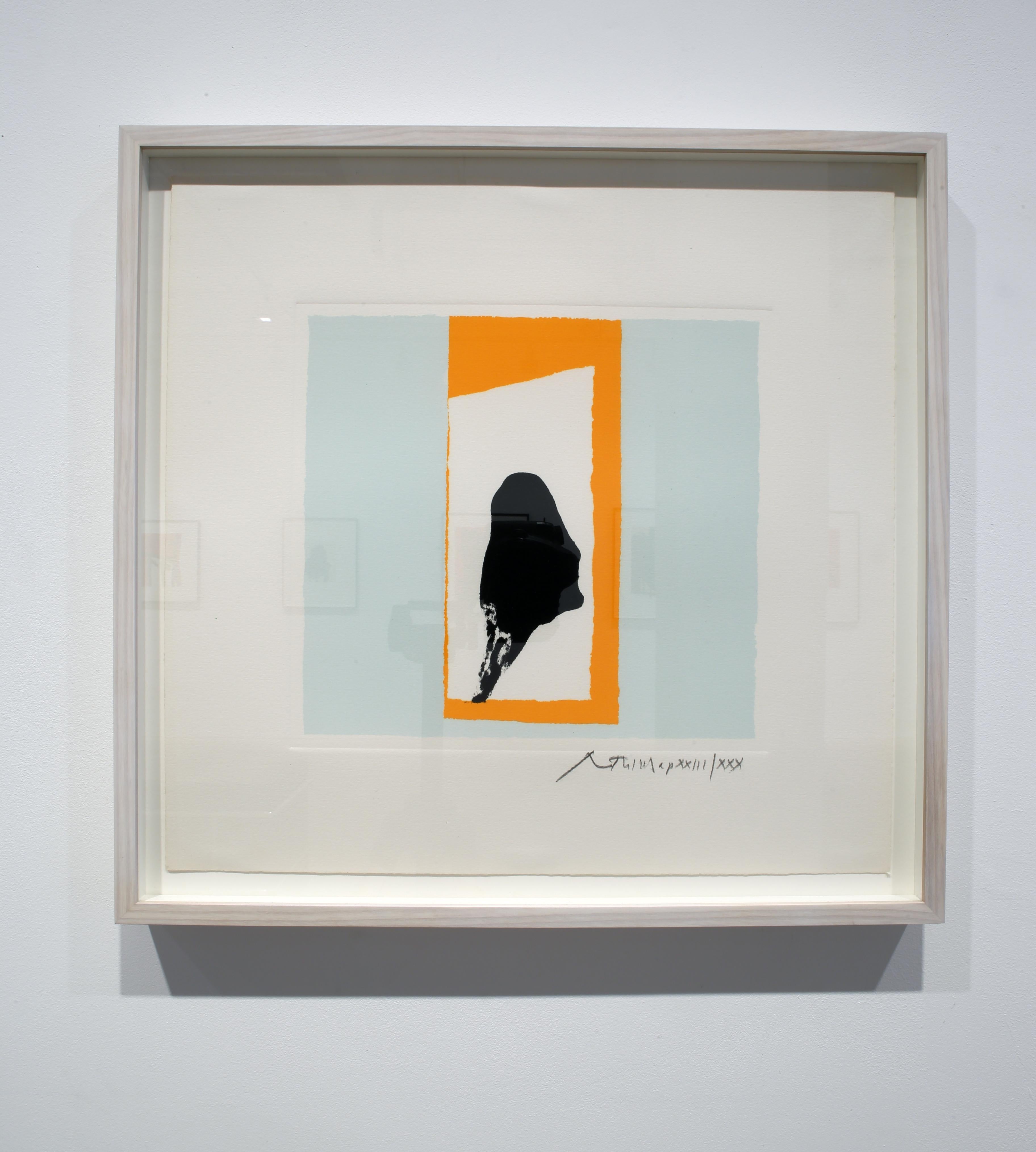 La serie Berggruen: Senza titolo - Print di Robert Motherwell