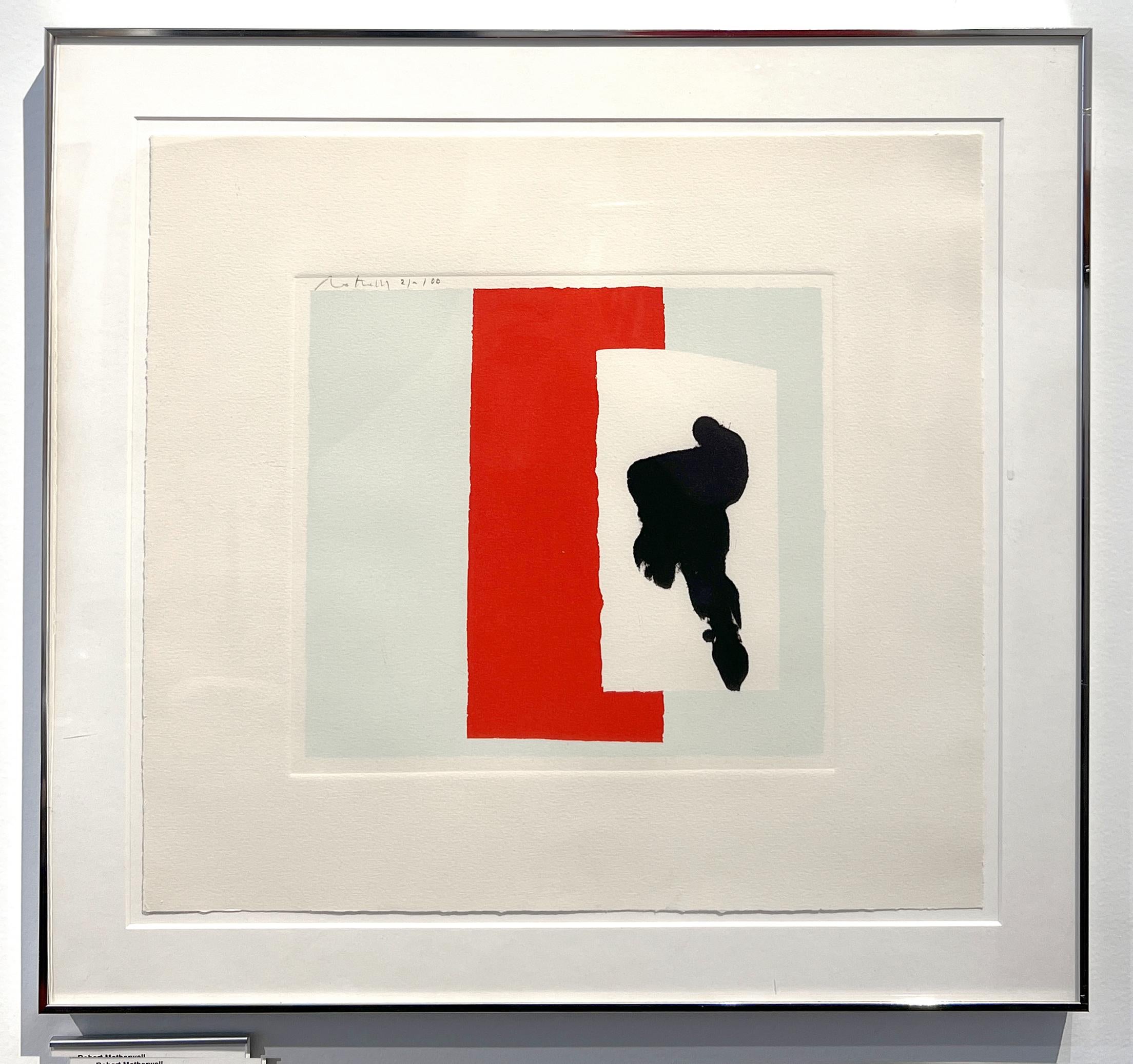 La serie Berggruen: Senza titolo - Print di Robert Motherwell