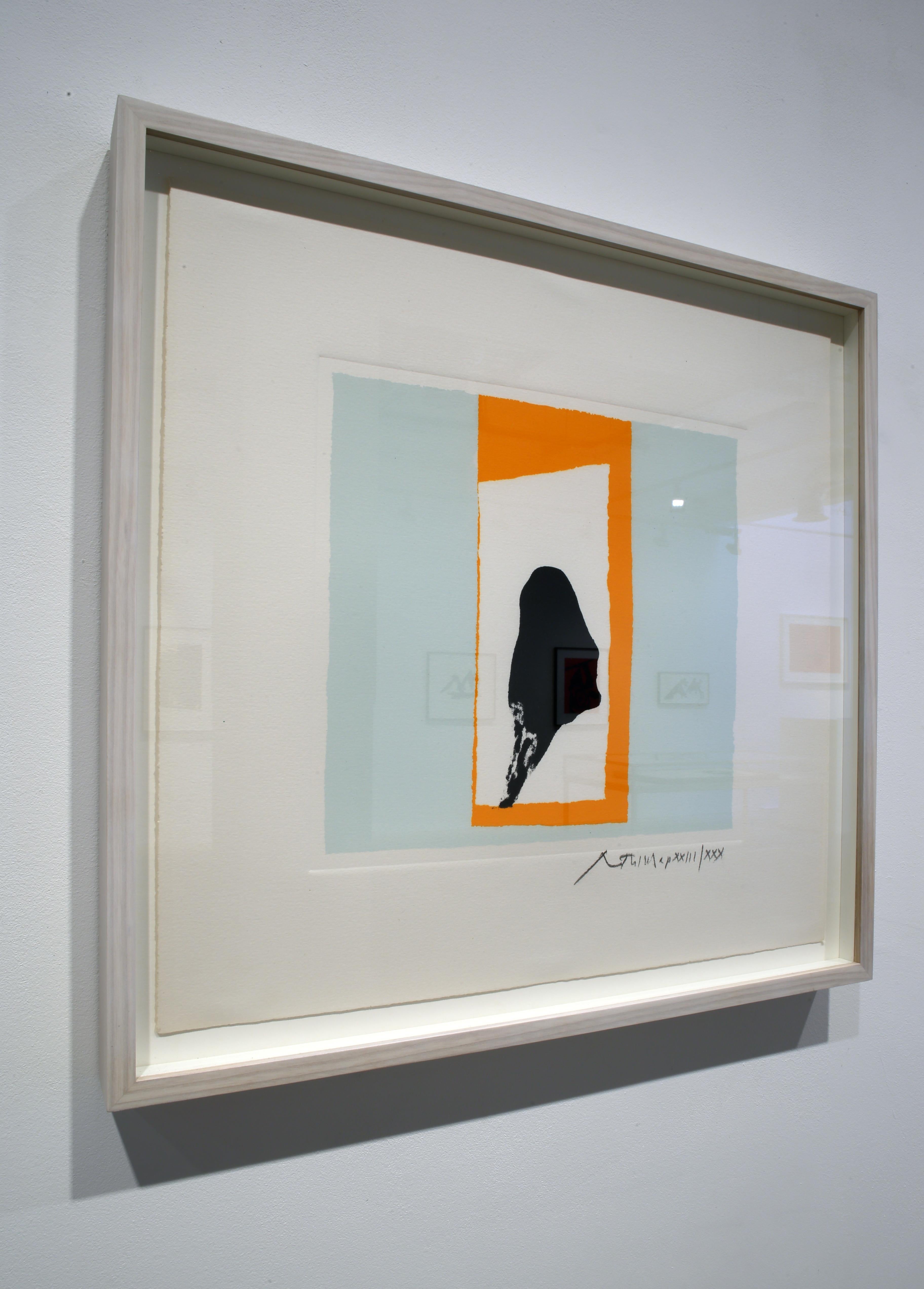The Berggruen Series: Untitled - Abstract Expressionist Print by Robert Motherwell